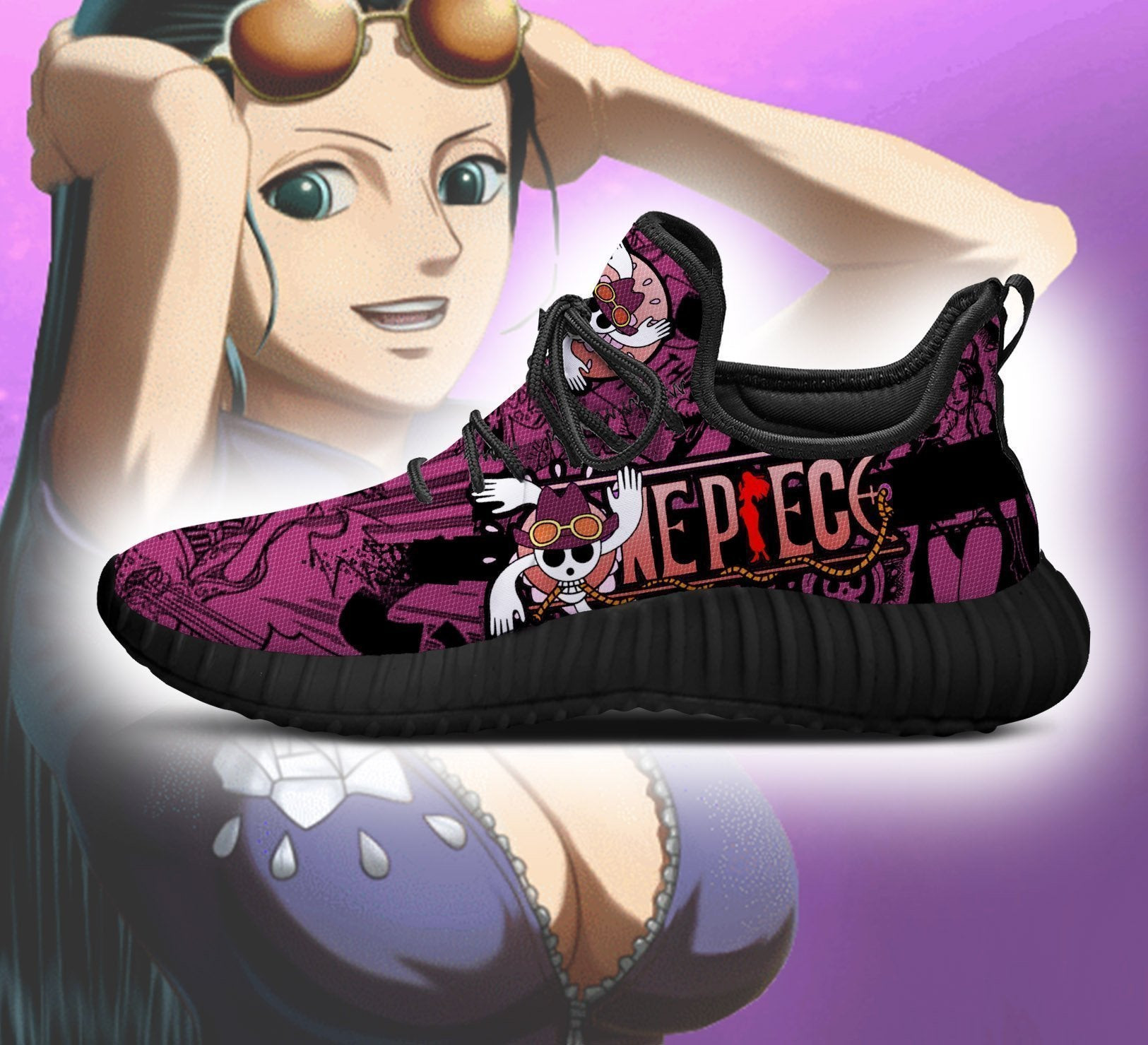 Nico Robin Reze Shoes One Piece Anime Shoes Fan Gift Idea