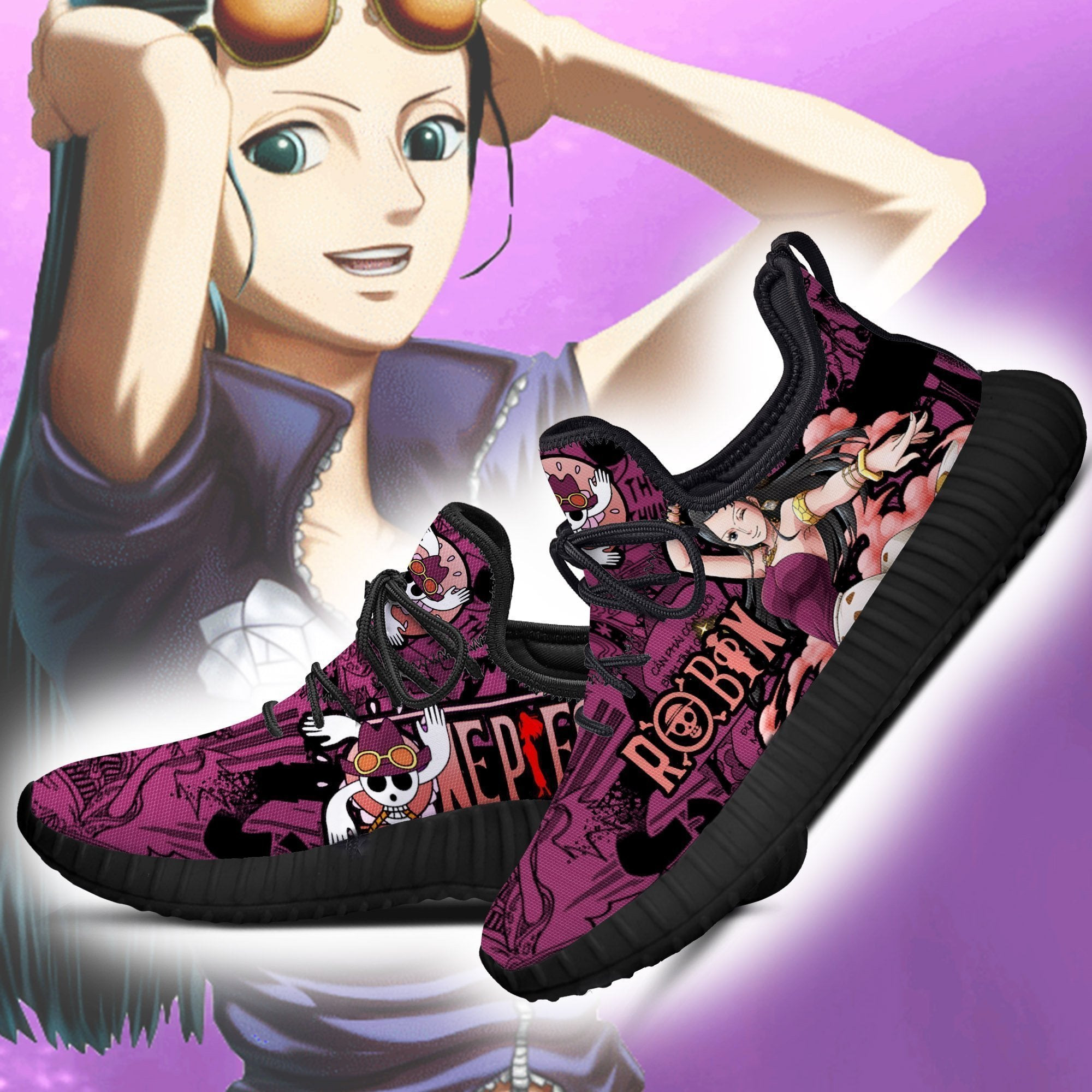 Nico Robin Reze Shoes One Piece Anime Shoes Fan Gift Idea