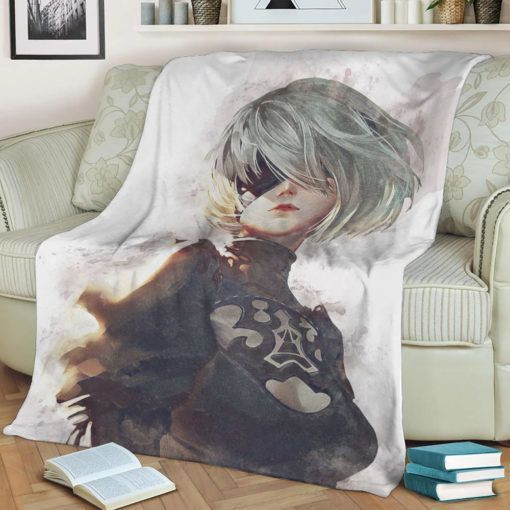 Nier Automata Fleece Blanket
