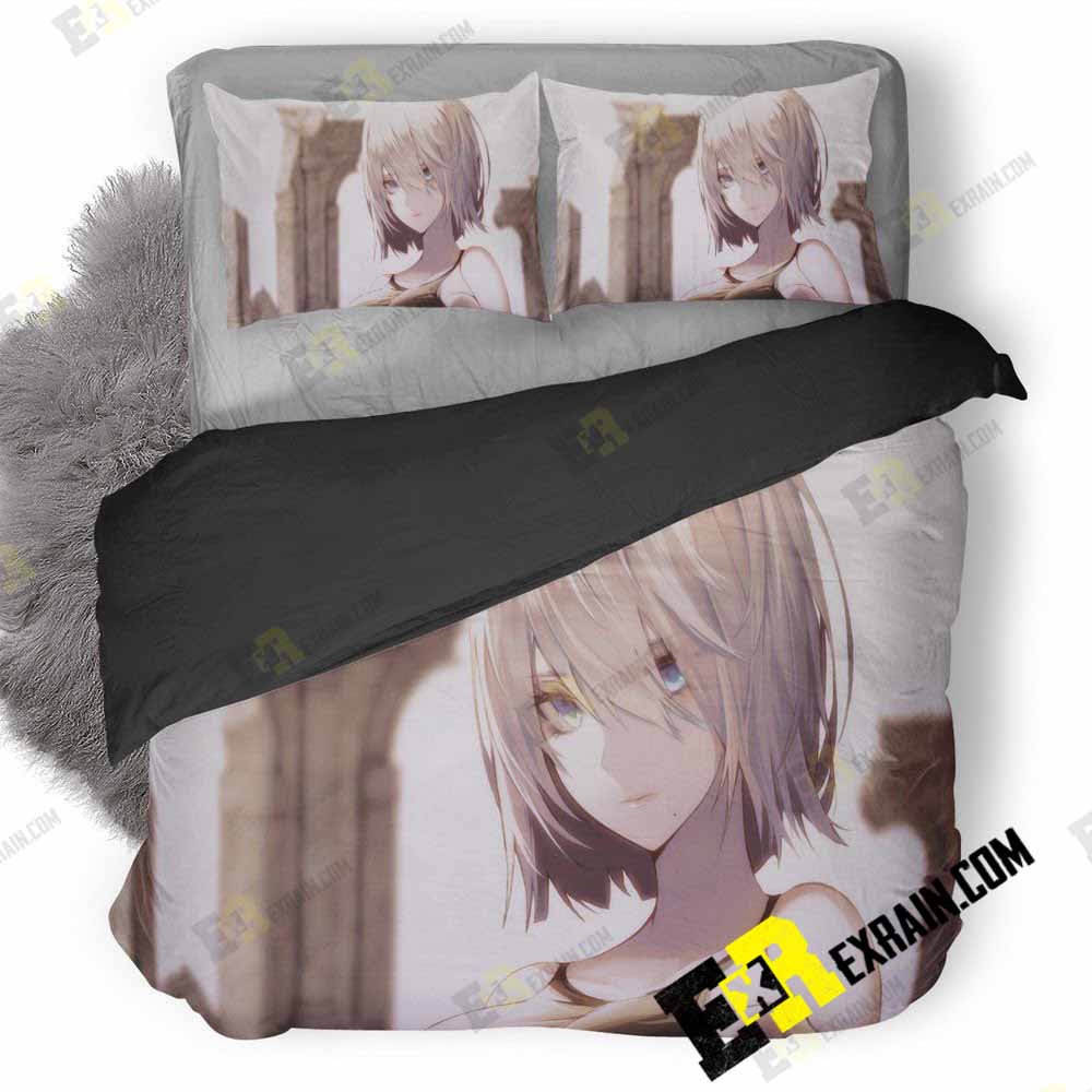 Nier Automata Yorha No Type B Ki 3D Customized Duvet Cover Bedding Set