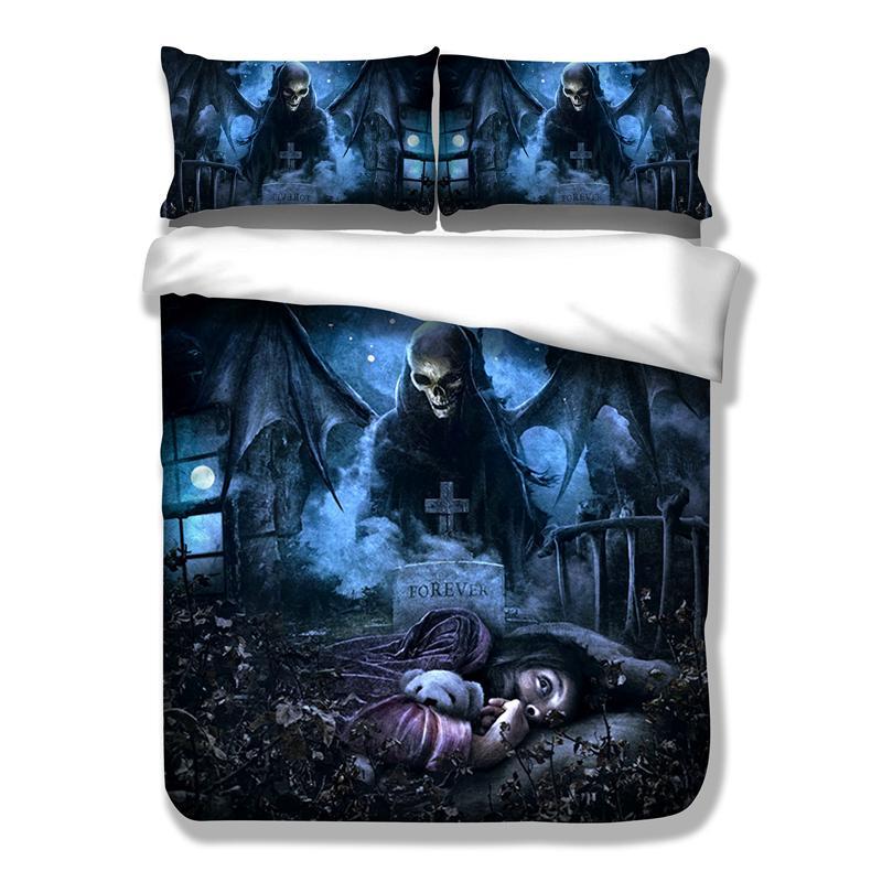 Nightmare Kull Customized Twin Full Queen Kingize 3D Customized Duvet Cover Bedding Set