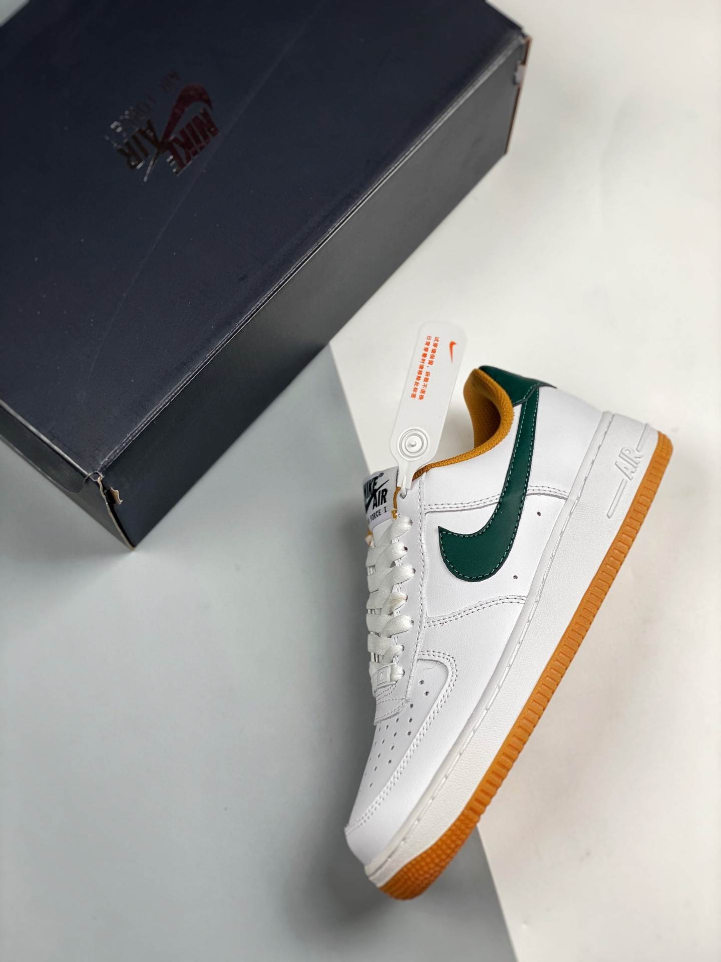 Nike Air Force 1 ’07 LX White Yellow Green For Sale