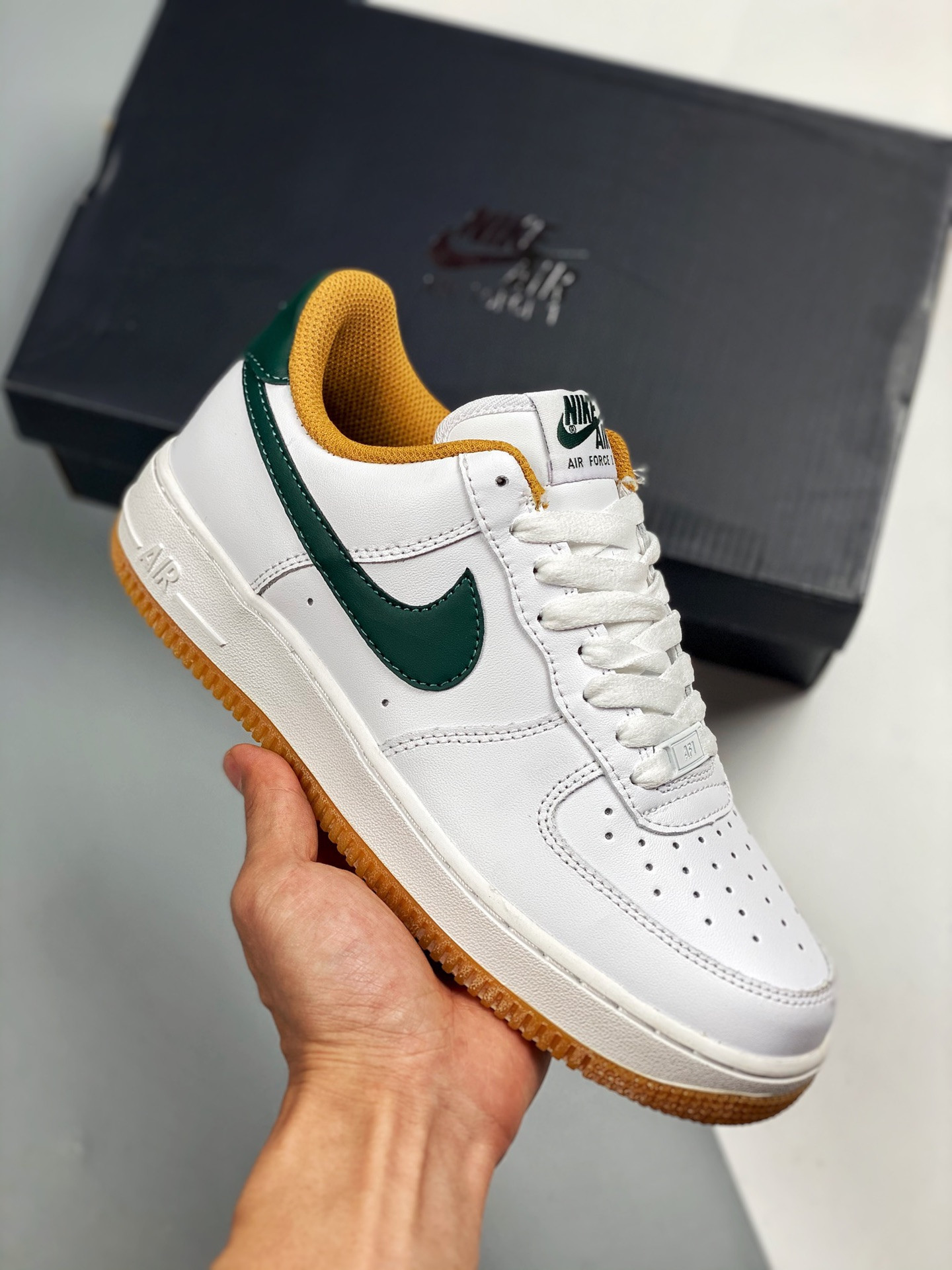 Nike Air Force 1 ’07 LX White Yellow Green For Sale