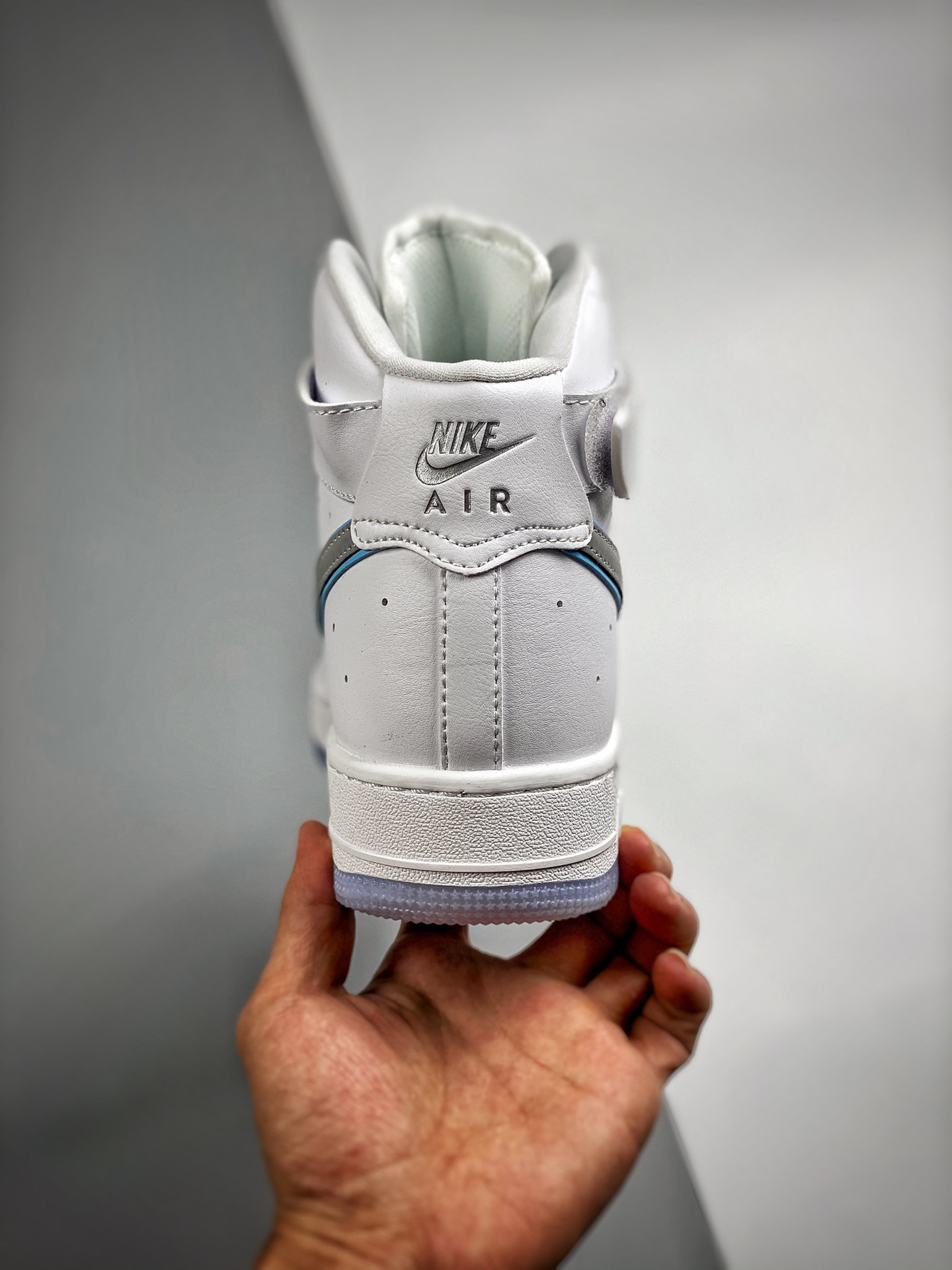 Nike Air Force 1 High ‘Dare To Fly’ White/Metallic Silver For Sale