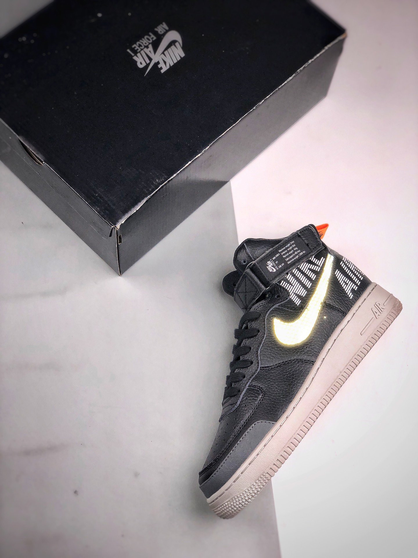 Nike Air Force 1 High Black Grey For Sale