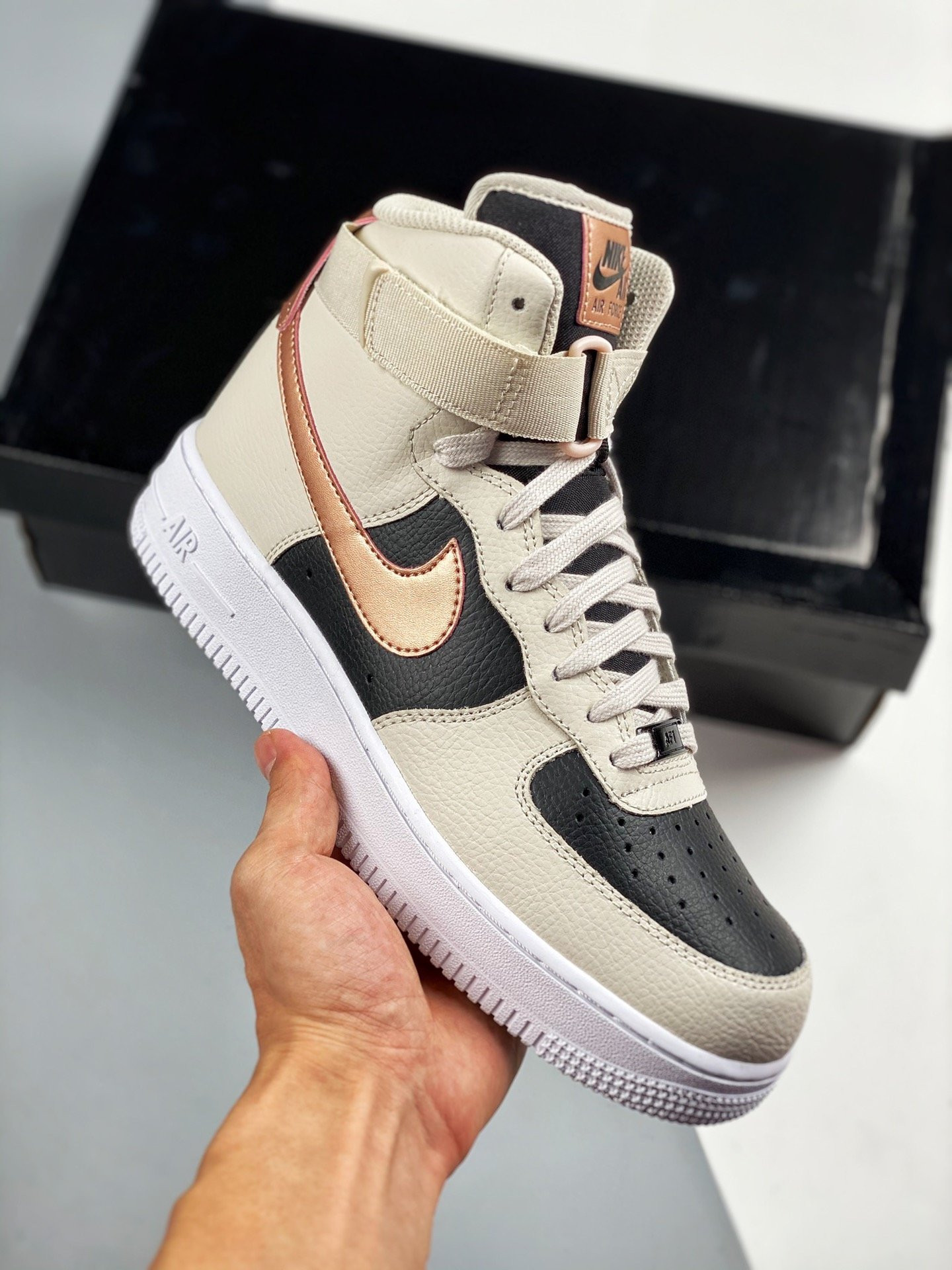 Nike Air Force 1 High Copper Swooshes For Sale