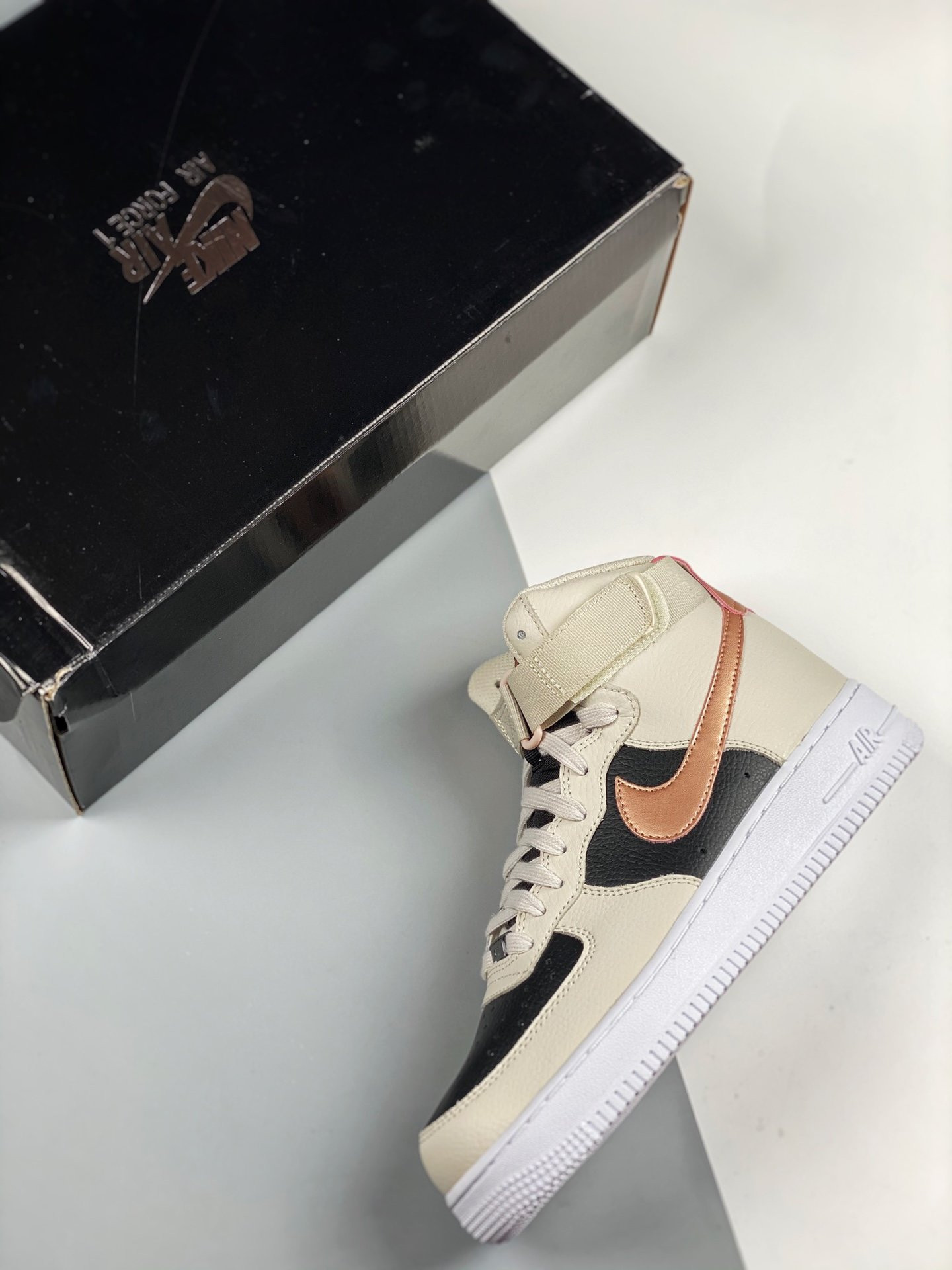 Nike Air Force 1 High Copper Swooshes For Sale