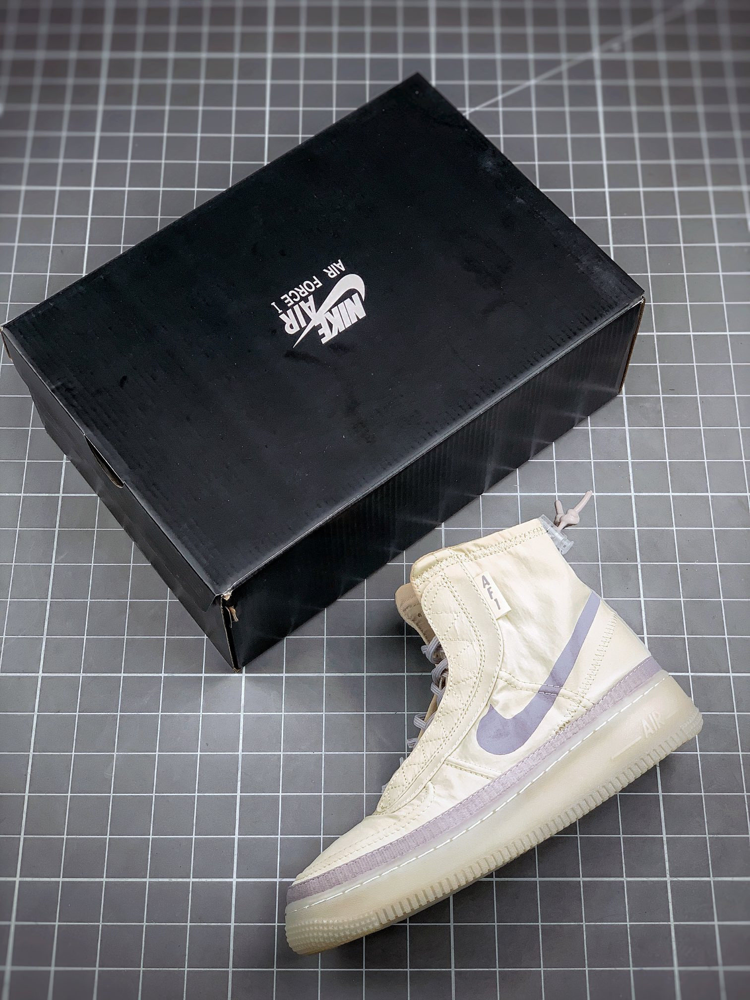 Nike Air Force 1 High Shell Tan/Grey For Sale
