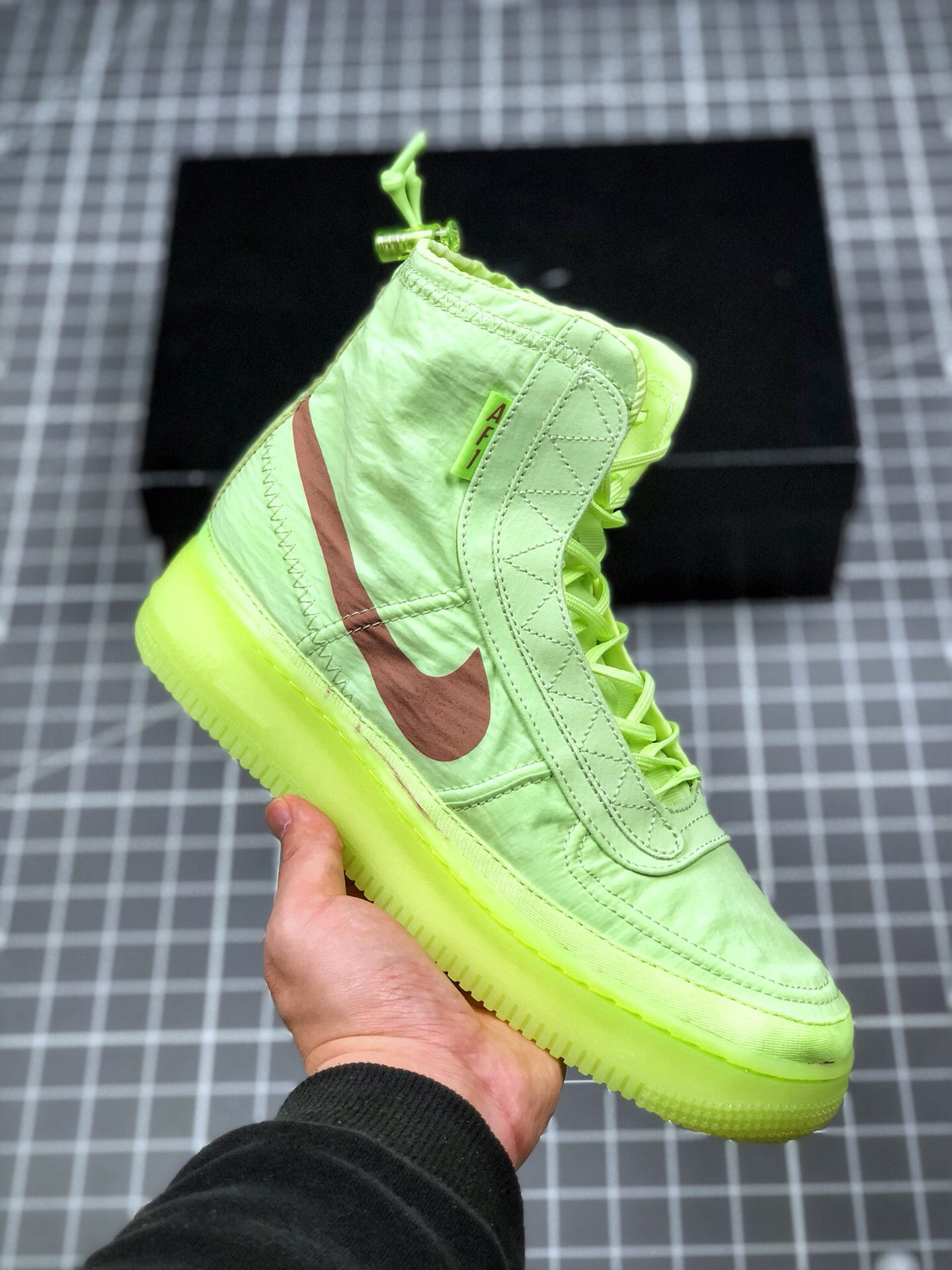 Nike Air Force 1 High Shell Volt For Sale