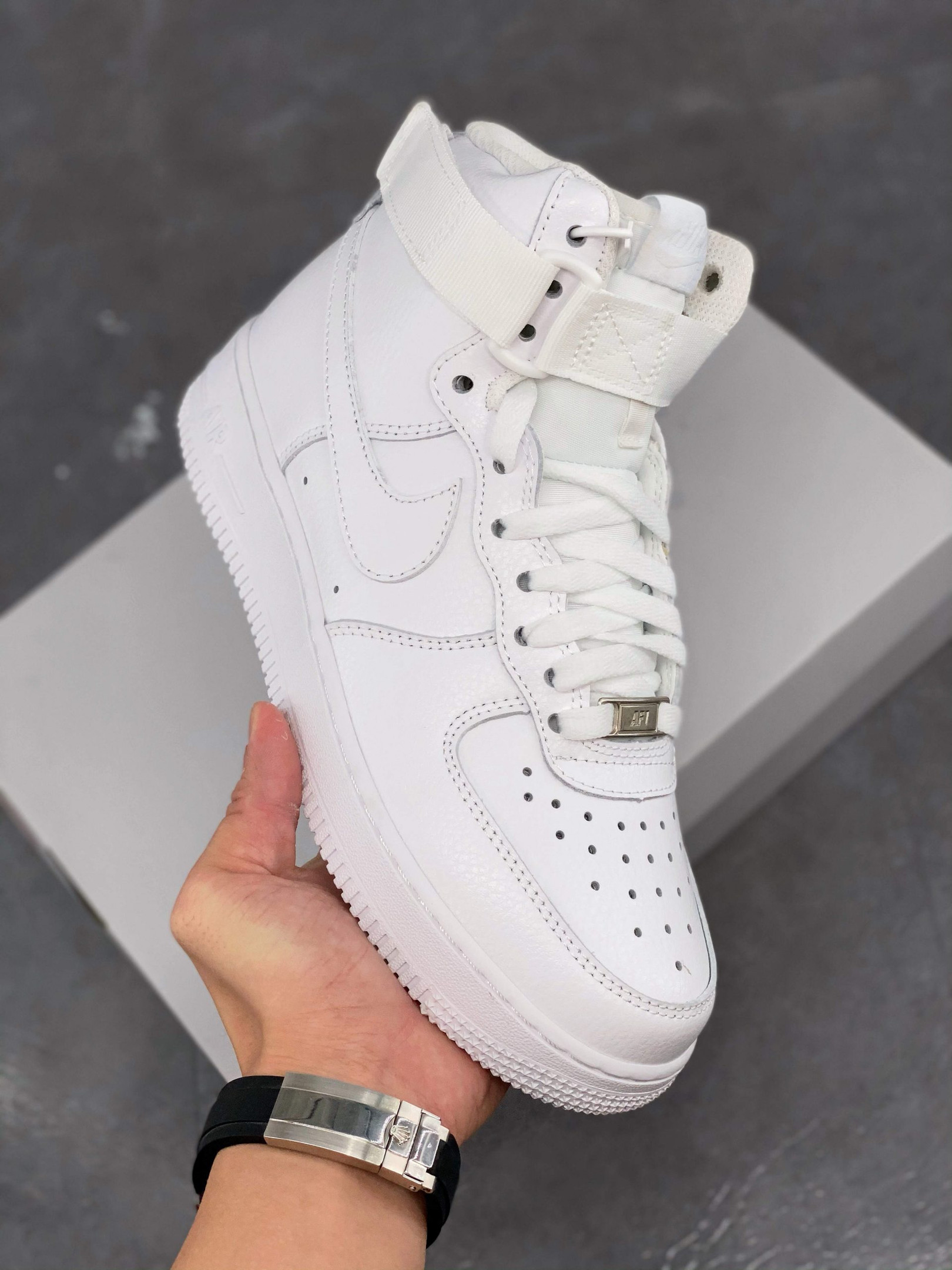 Nike Air Force 1 High Triple White For Sale