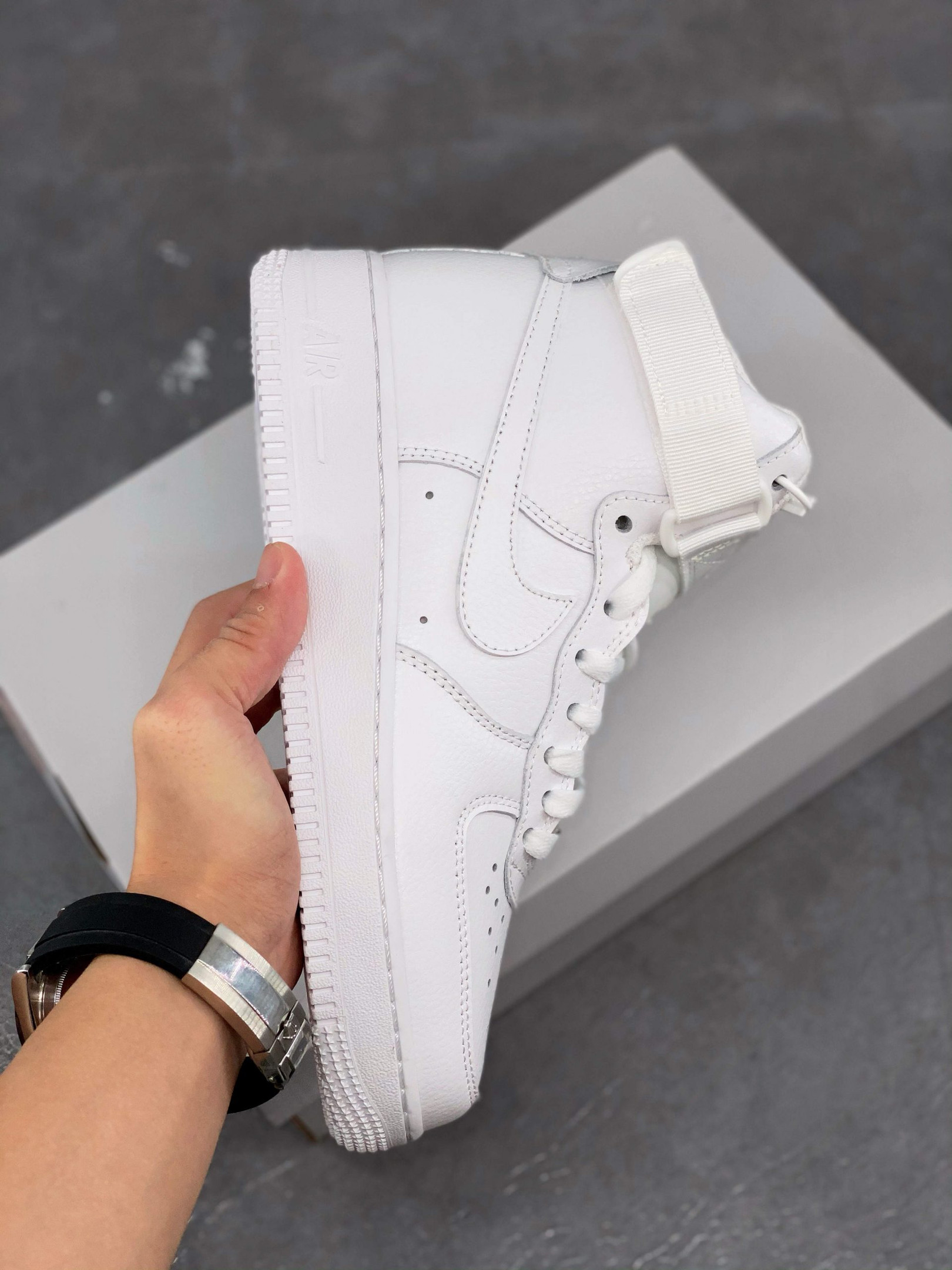 Nike Air Force 1 High Triple White For Sale