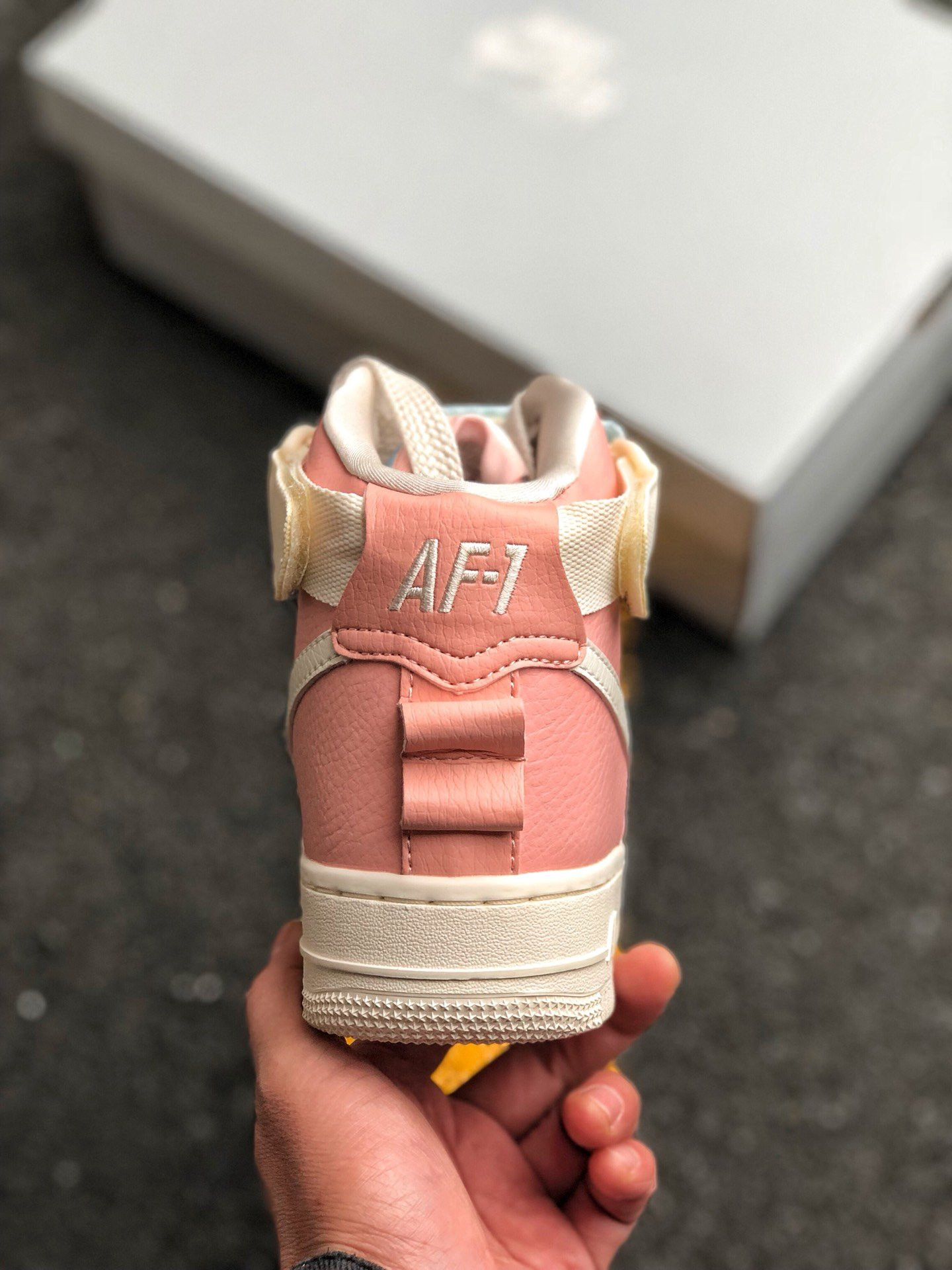 Nike Air Force 1 High Utility “Force is Female” Echo Pink/Sail For Sale