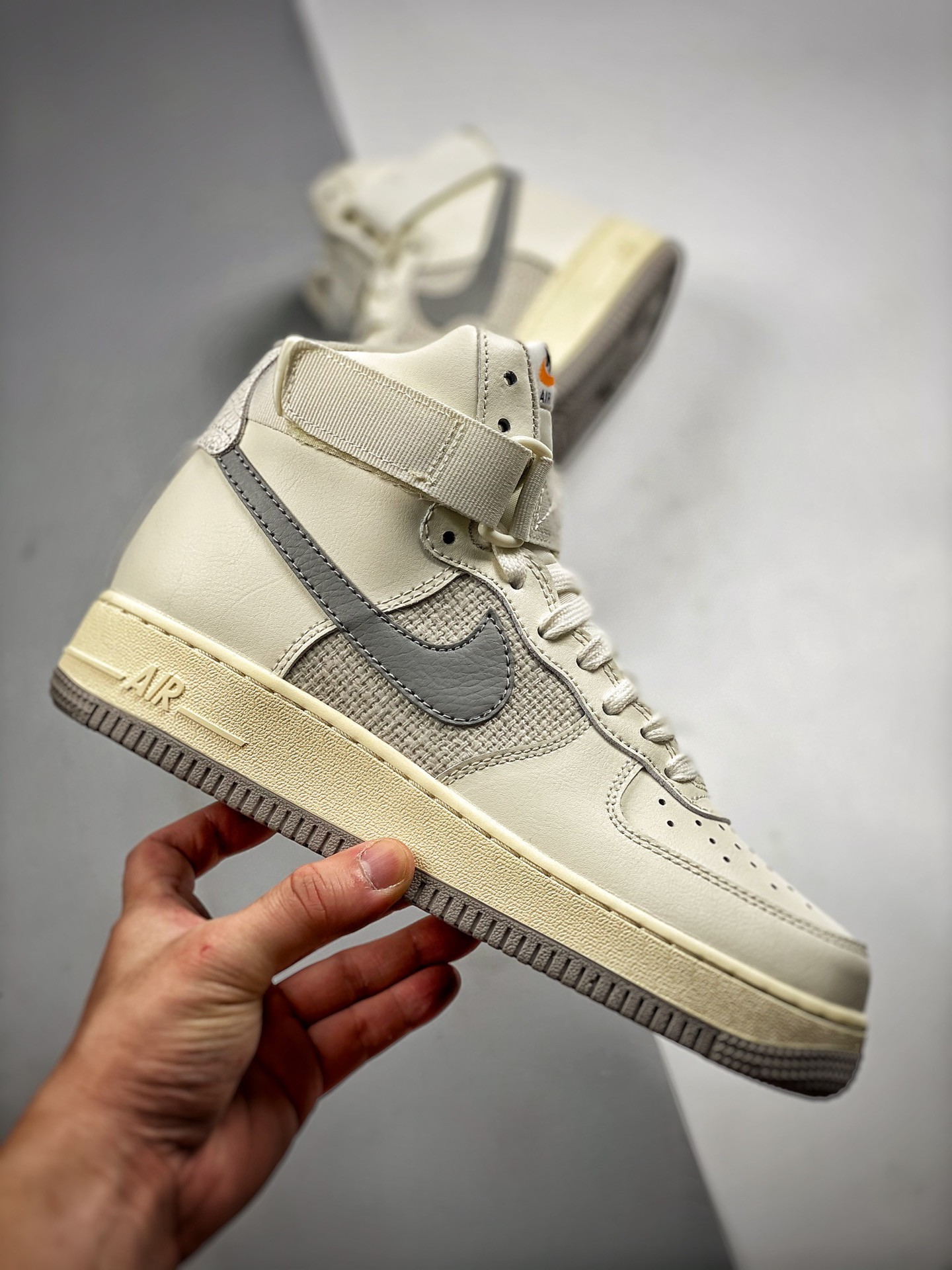 Nike Air Force 1 High Vintage Sail/Medium Grey-Light Bone-Coconut Milk For Sale
