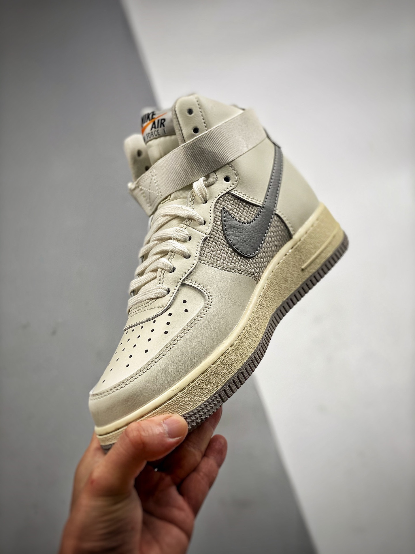 Nike Air Force 1 High Vintage Sail/Medium Grey-Light Bone-Coconut Milk For Sale