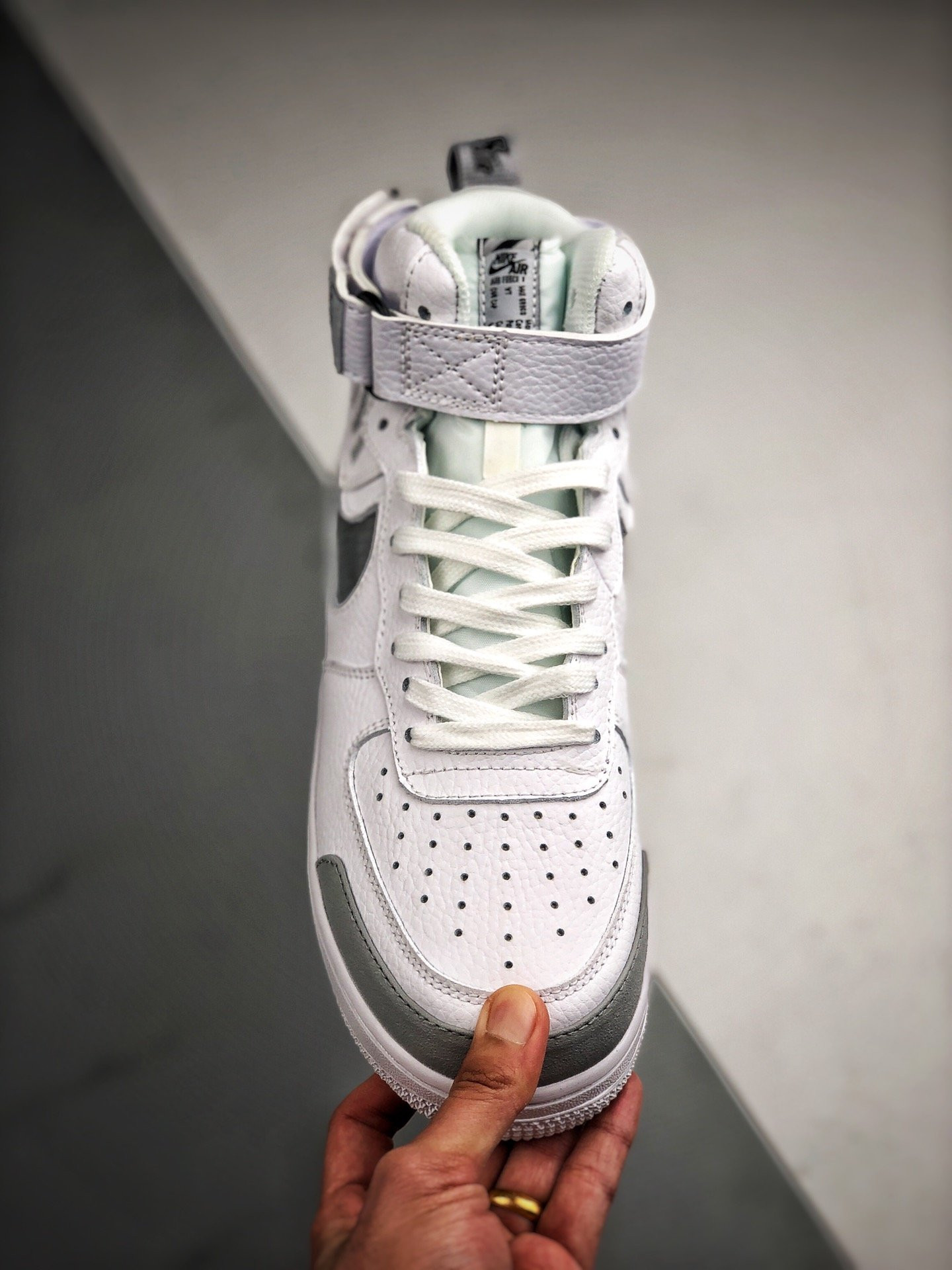 Nike Air Force 1 High White Grey For Sale
