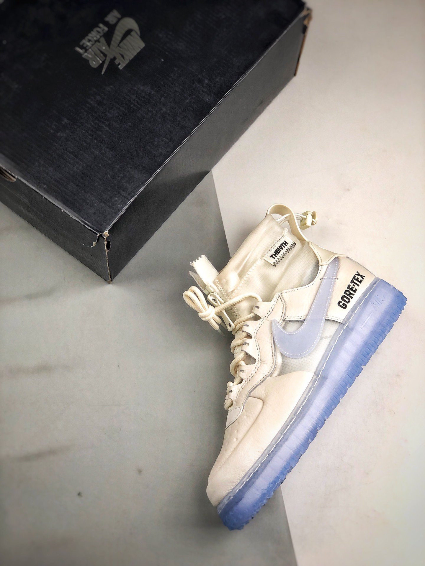 Nike Air Force 1 High WTR Gore-Tex “Phantom White” For Sale