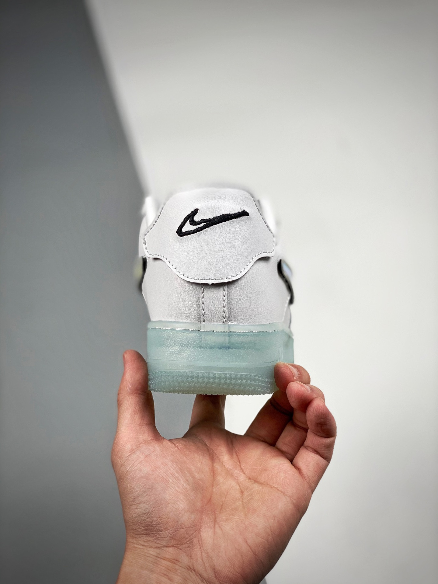 Nike Air Force 1 Low/1 ‘My Game Is Money’ White Black Silver For Sale