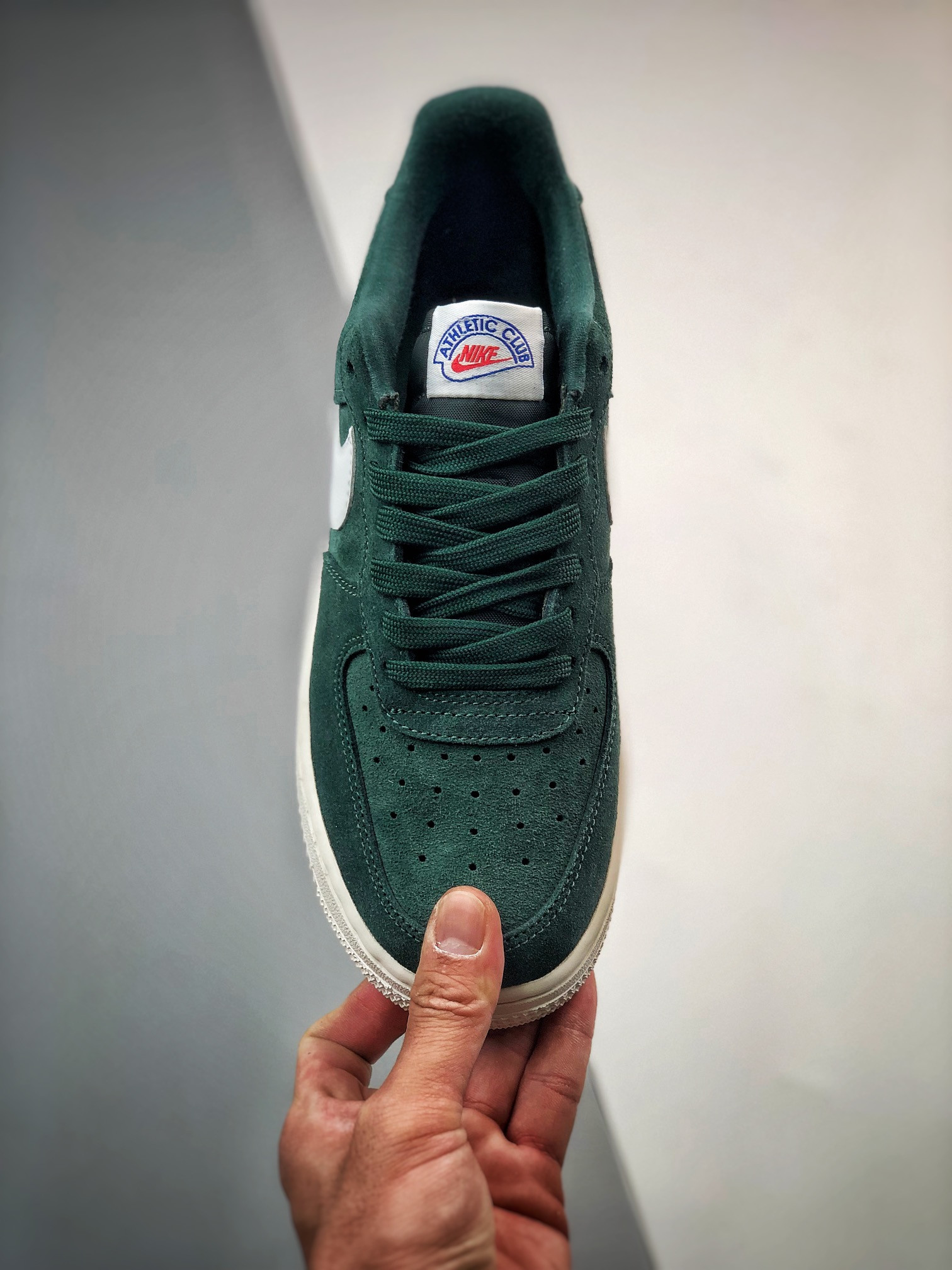 Nike Air Force 1 Low ‘Athletic Club’ Pro Green/White-Gym Red For Sale