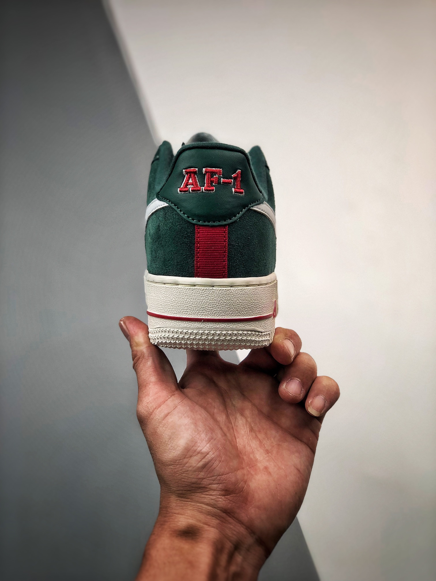 Nike Air Force 1 Low ‘Athletic Club’ Pro Green/White-Gym Red For Sale
