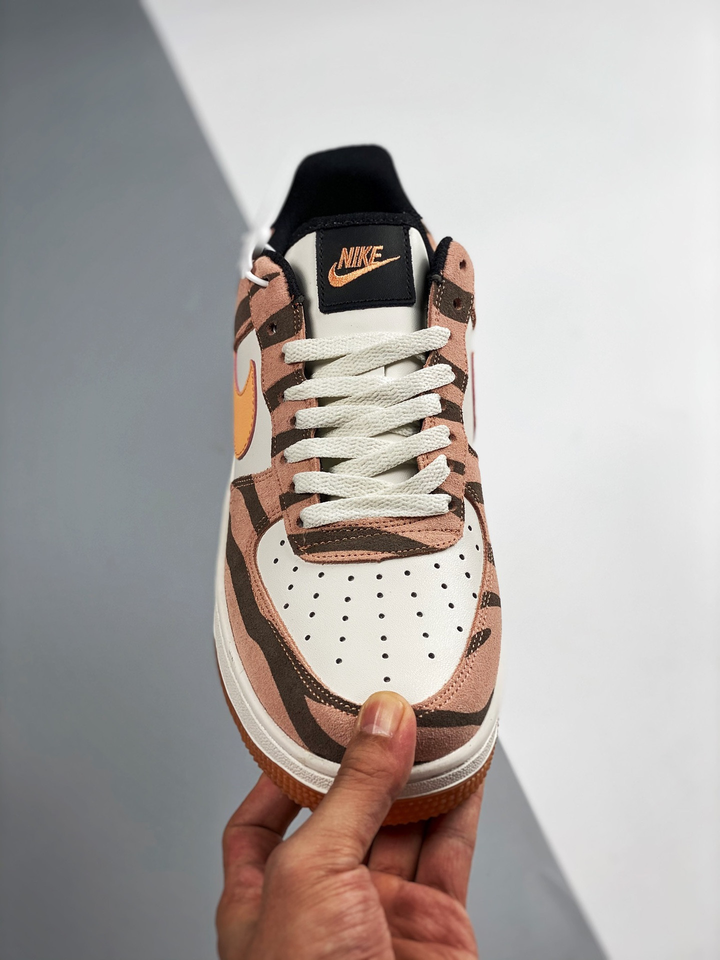 Nike Air Force 1 Low ‘Daktari’ Coconut Milk/Atomic Orange-Fuel Orange For Sale