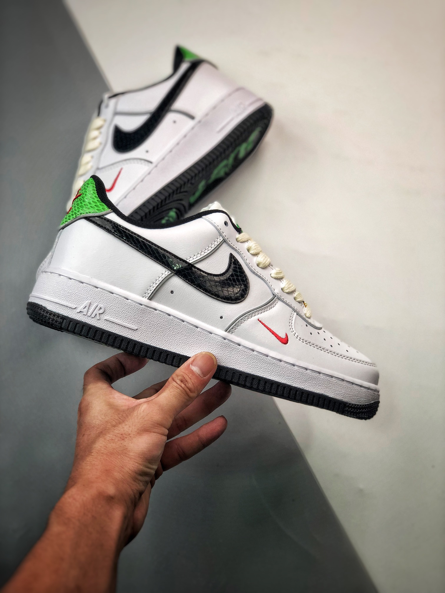 Nike Air Force 1 Low ‘Just Do It’ White Black For Sale