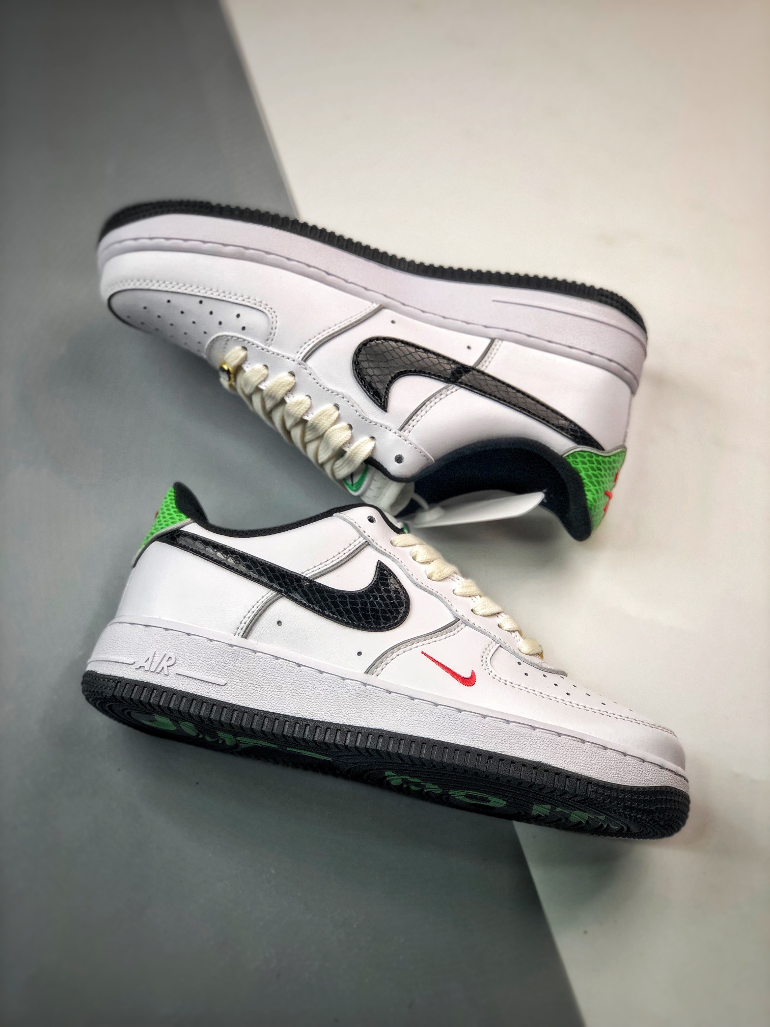 Nike Air Force 1 Low ‘Just Do It’ White Black For Sale