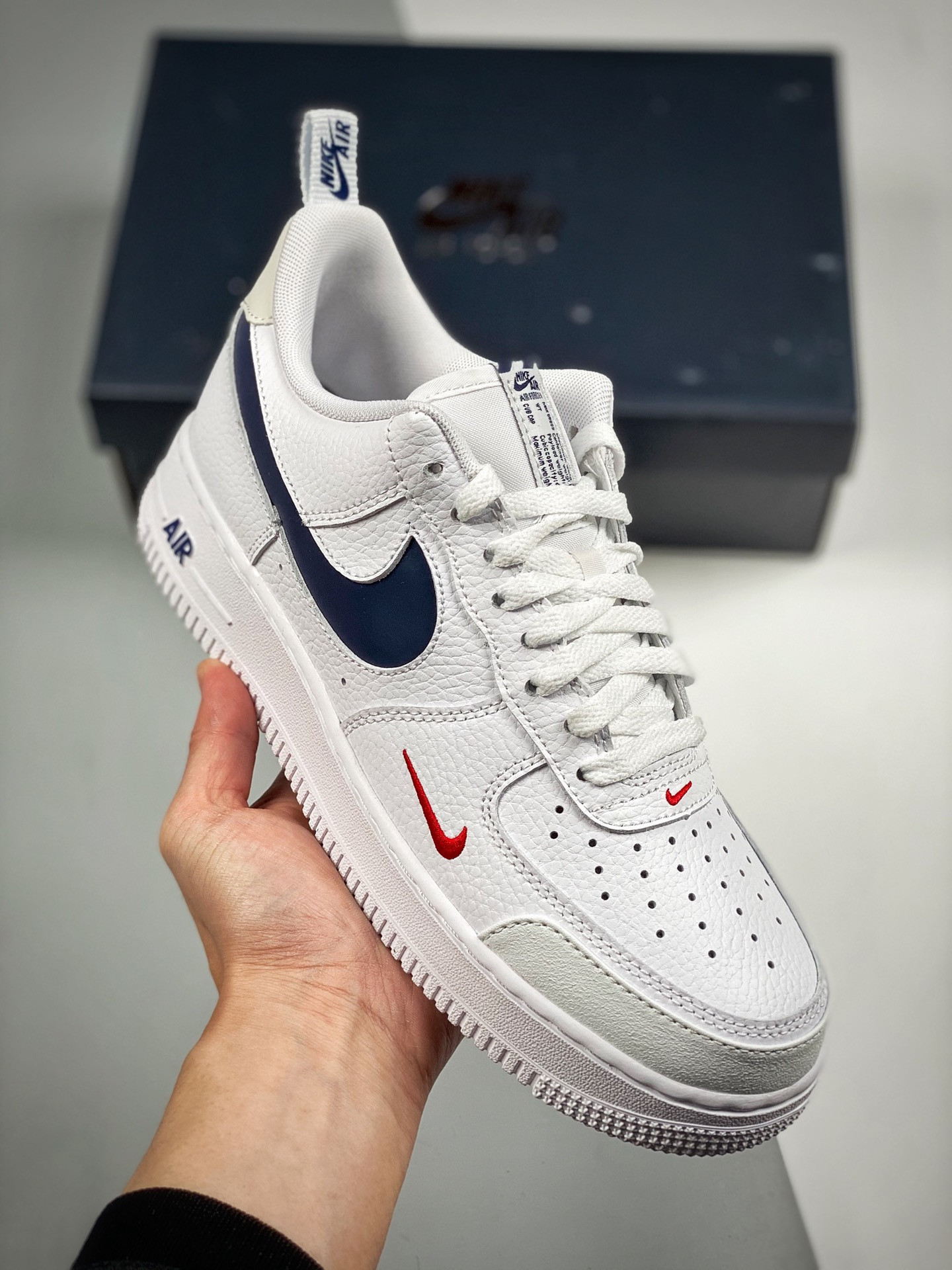 Nike Air Force 1 Low ‘Patriotic’ White Navy For Sale