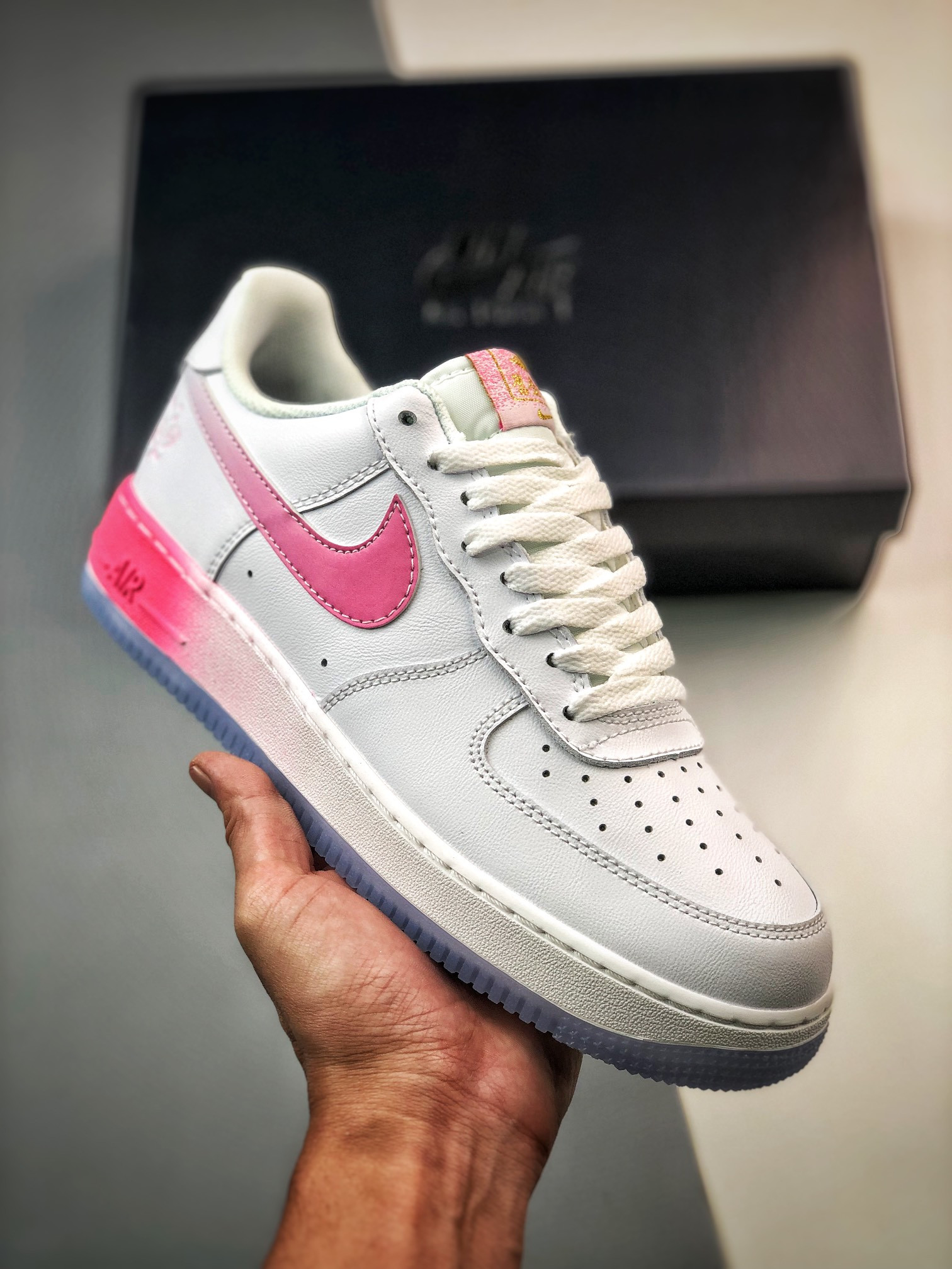 Nike Air Force 1 Low ‘San Francisco Chinatown’ White Pink For Sale