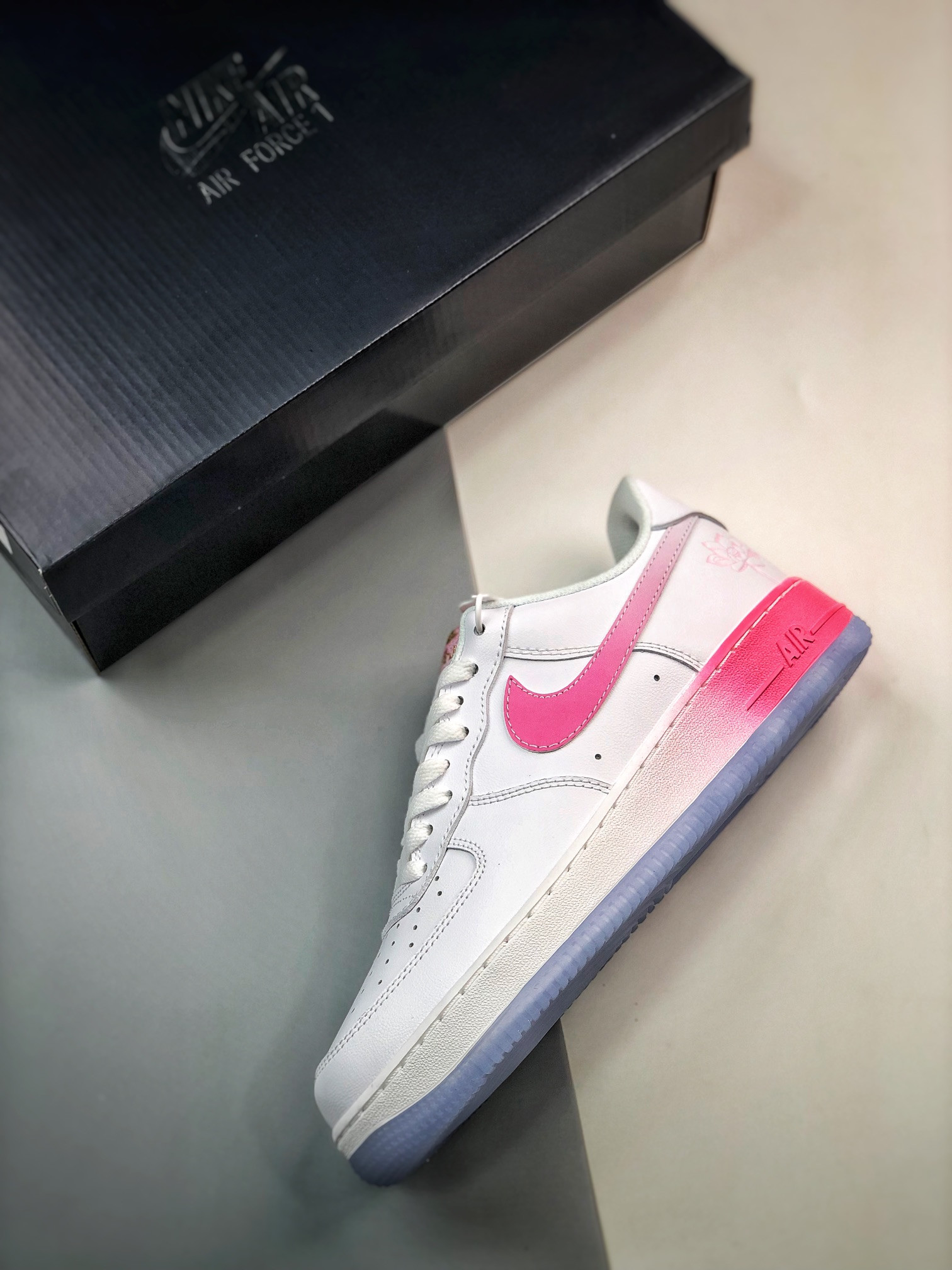 Nike Air Force 1 Low ‘San Francisco Chinatown’ White Pink For Sale
