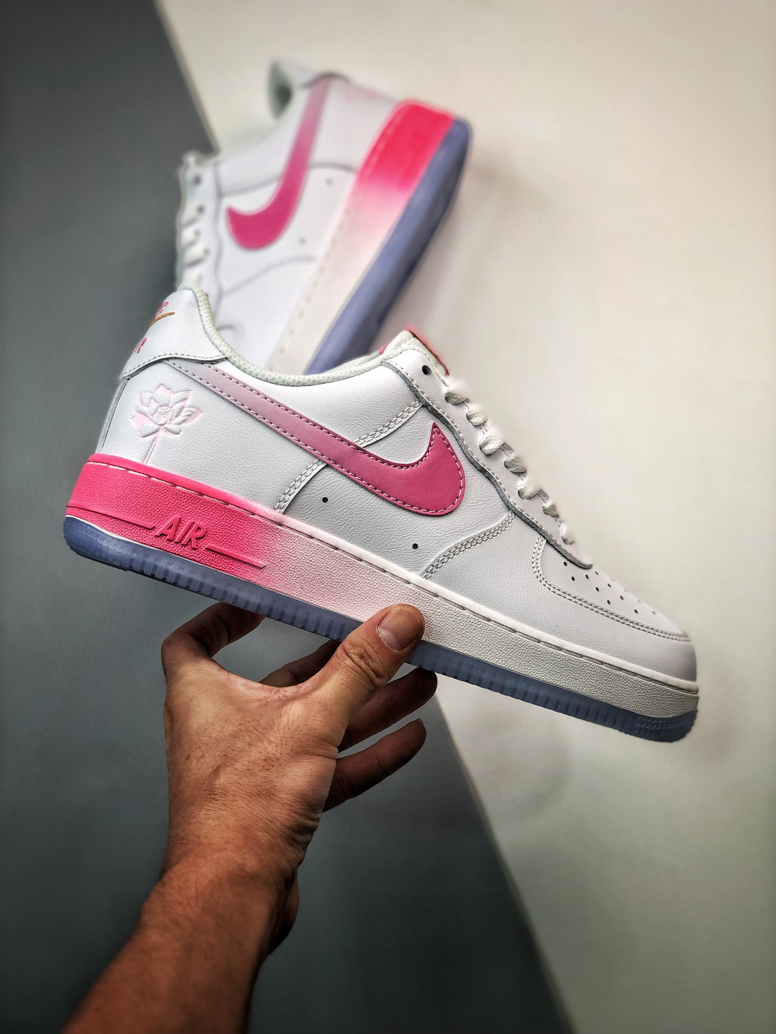 Nike Air Force 1 Low ‘San Francisco Chinatown’ White Pink For Sale
