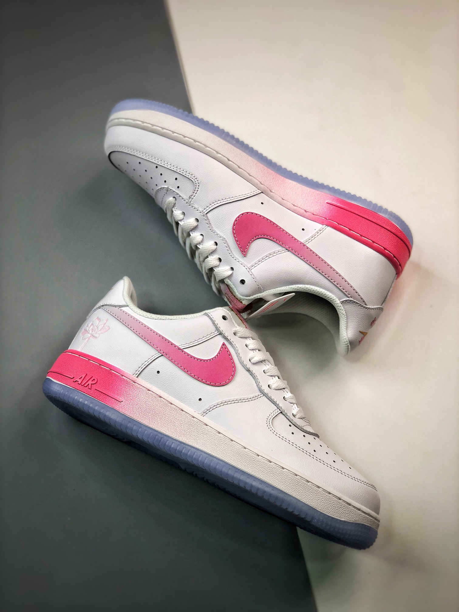 Nike Air Force 1 Low ‘San Francisco Chinatown’ White Pink For Sale