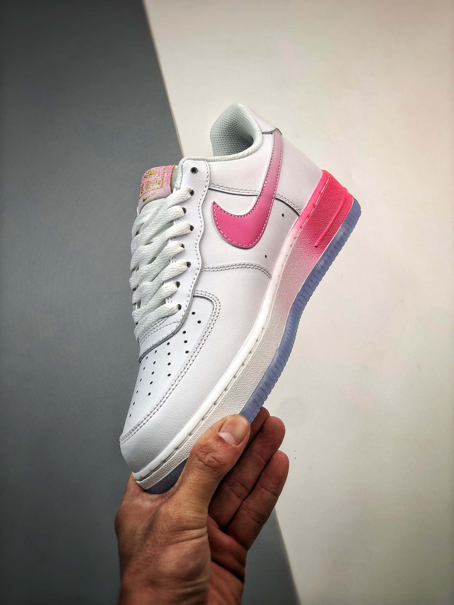 Nike Air Force 1 Low ‘San Francisco Chinatown’ White Pink For Sale