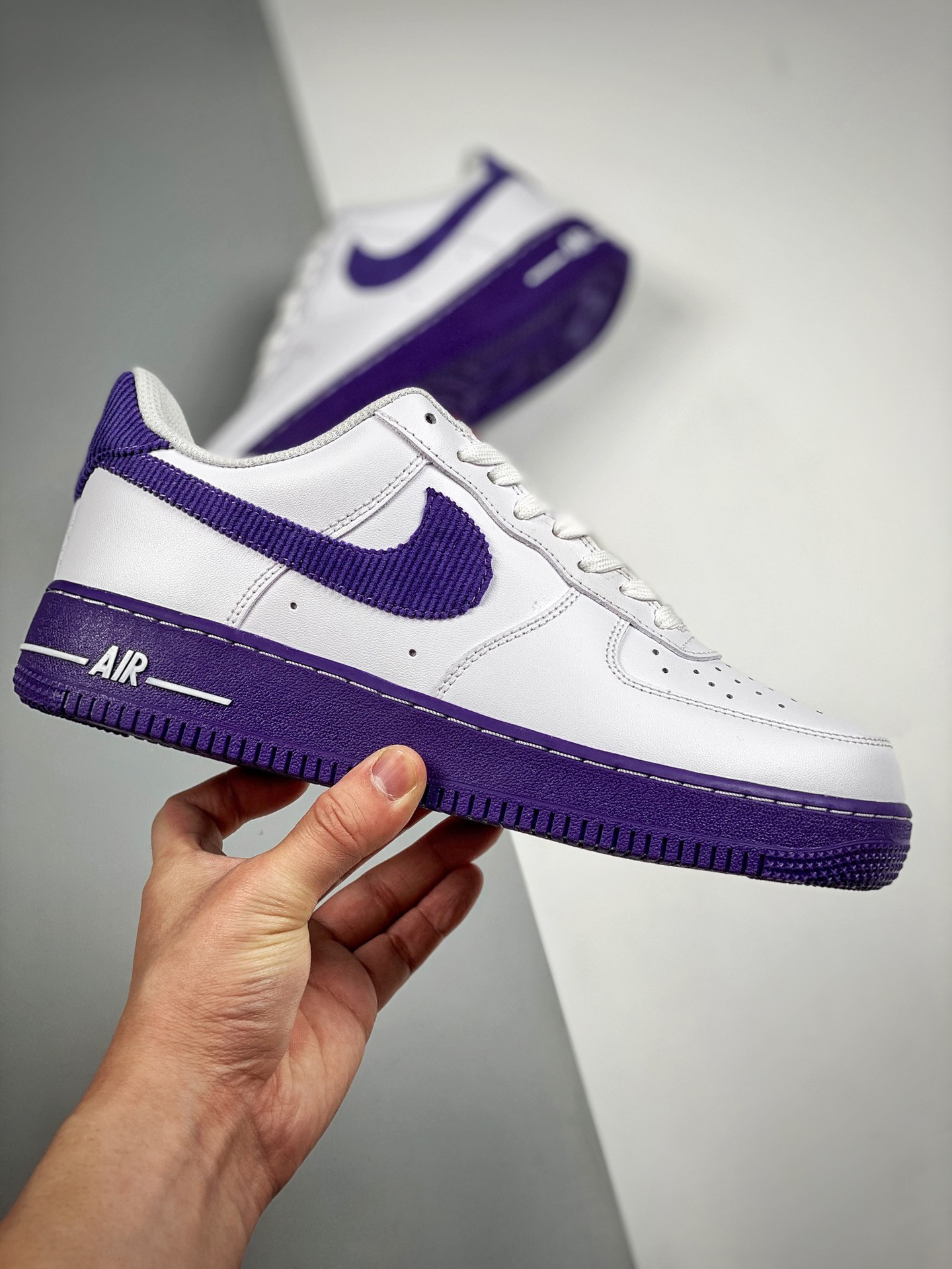 Nike Air Force 1 Low ‘Sports Specialties’ White/Purple For Sale