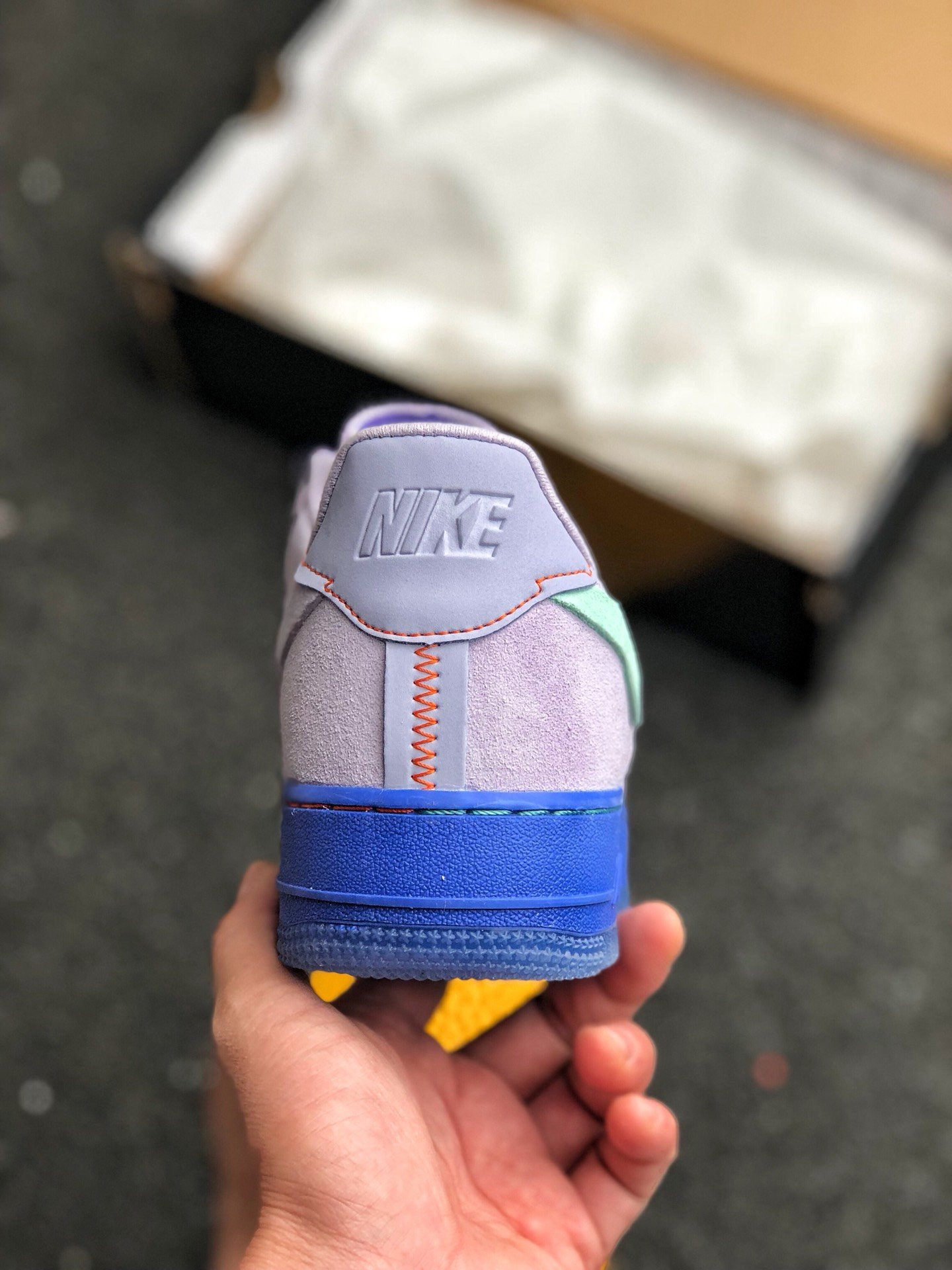 Nike Air Force 1 Low ’07 Lux Purple Agate/Teal Tint-Rush Violet For Sale