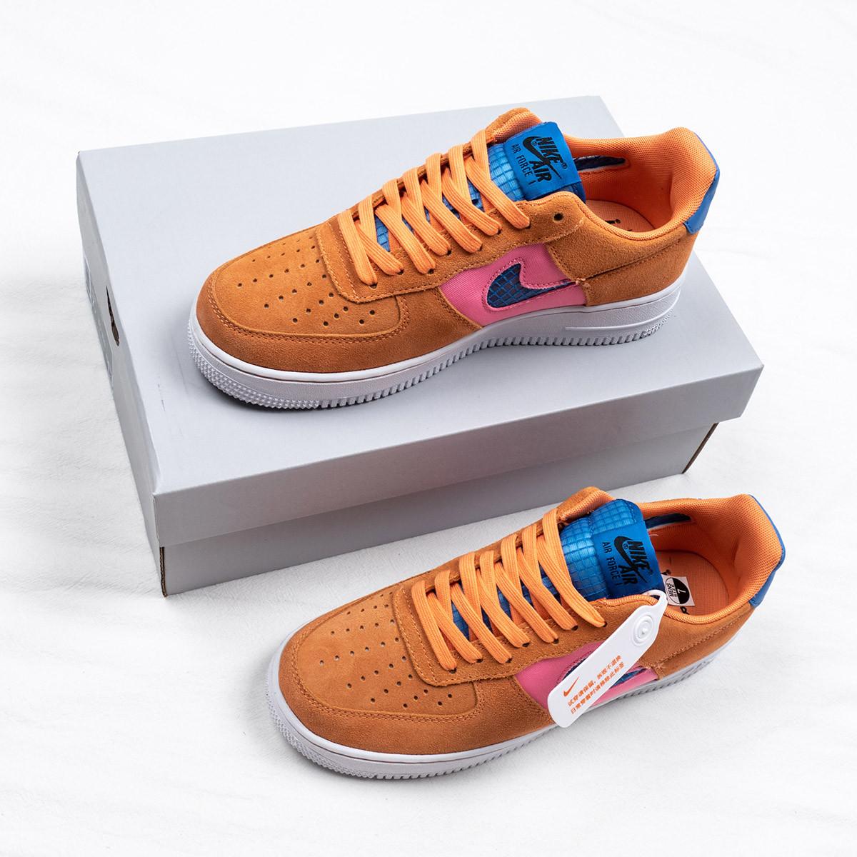 Nike Air Force 1 Low ’07 LV8 “Orange Trance” For Sale