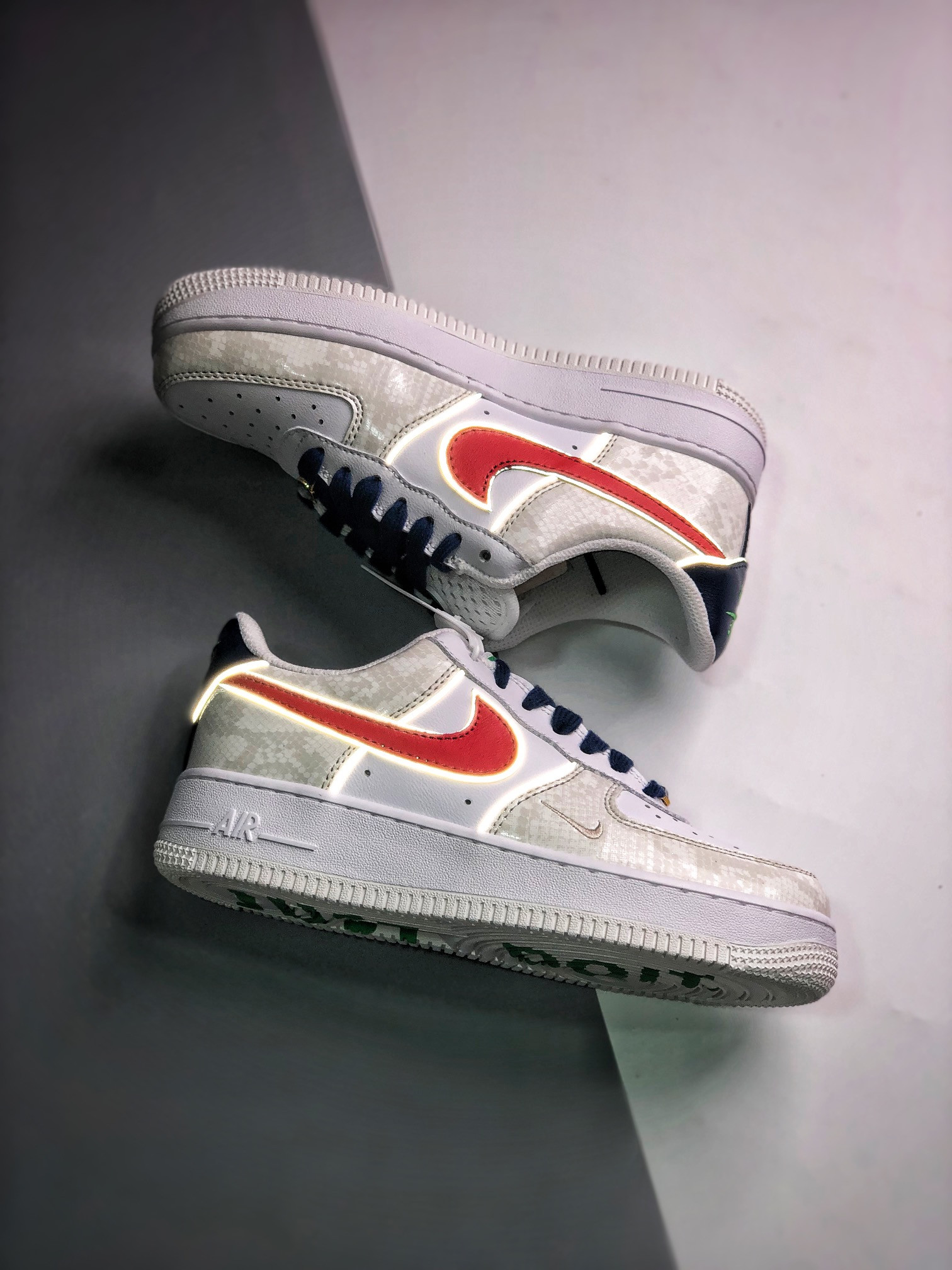 Nike Air Force 1 Low ’07 LX ‘Just Do It’ White/University Red For Sale