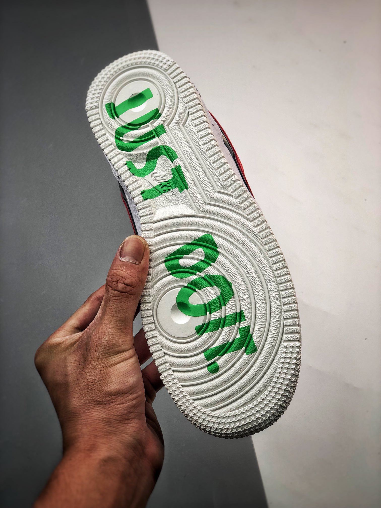 Nike Air Force 1 Low ’07 LX ‘Just Do It’ White/University Red For Sale
