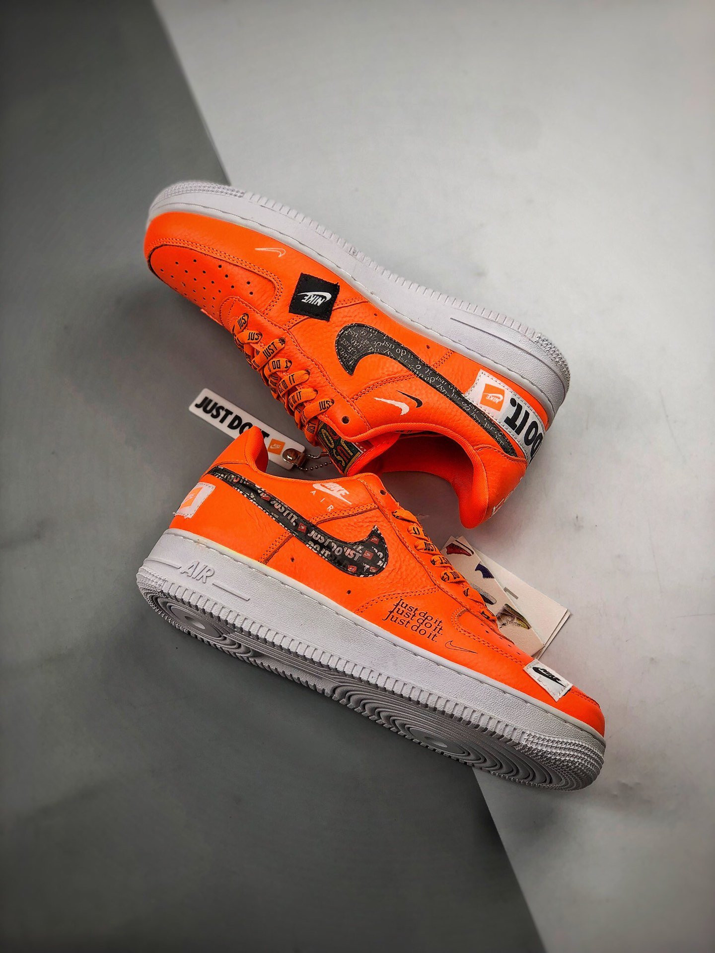 Nike Air Force 1 Low ’07 PRM “Just Do It” Total Orange For Sale