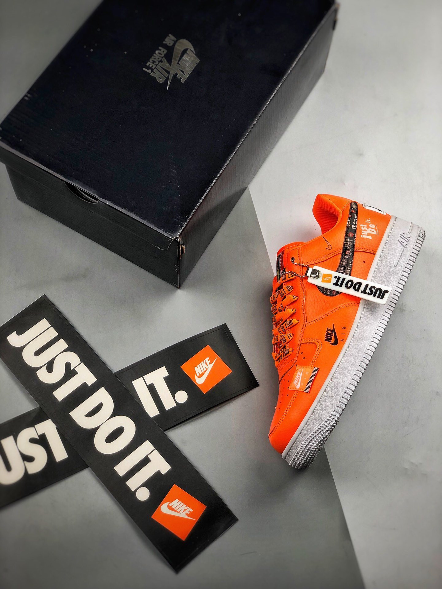 Nike Air Force 1 Low ’07 PRM “Just Do It” Total Orange For Sale