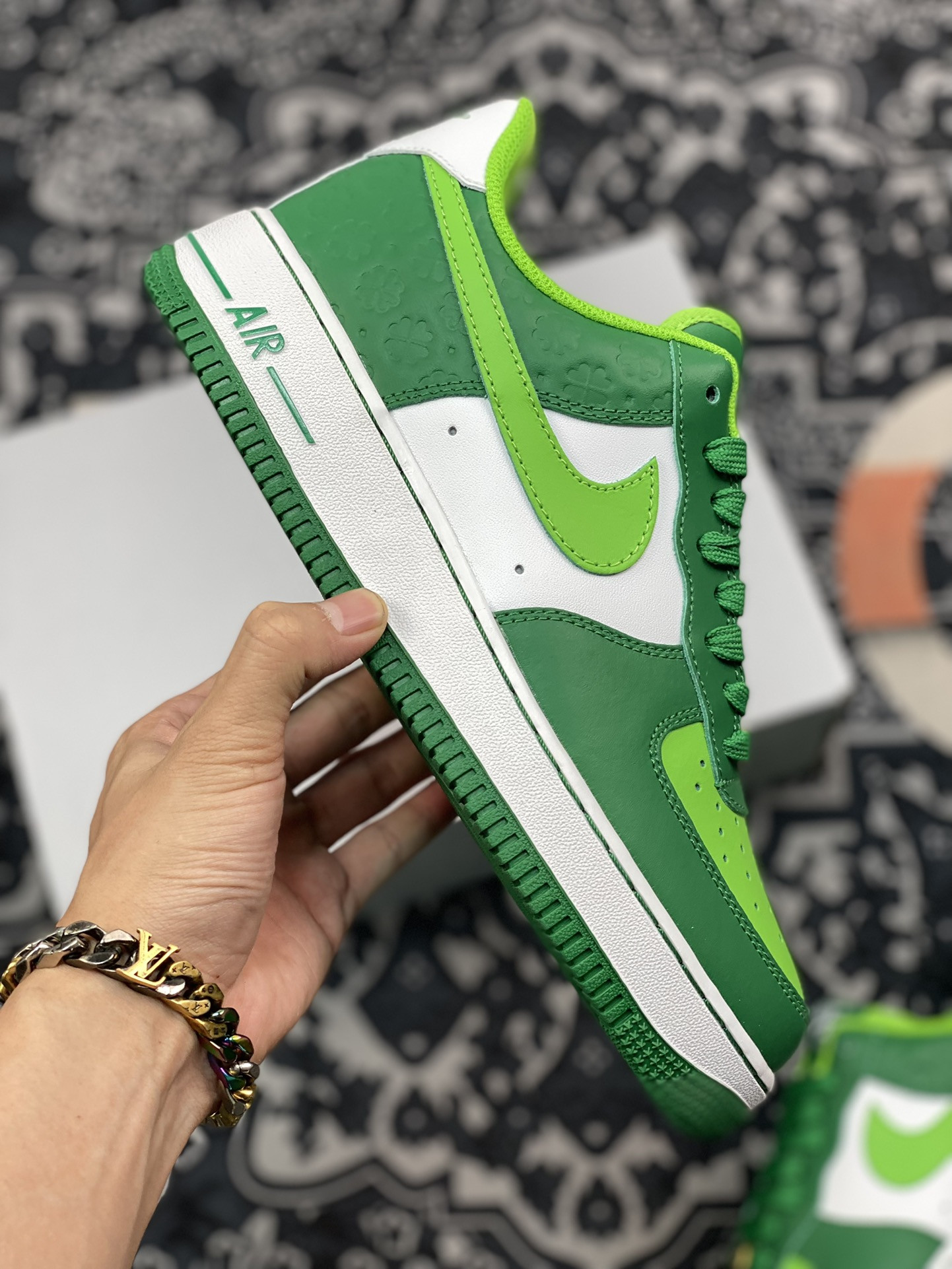 Nike Air Force 1 Low ’St. Patrick’s Day‘ Pine Green/Mean Green/White For Sale