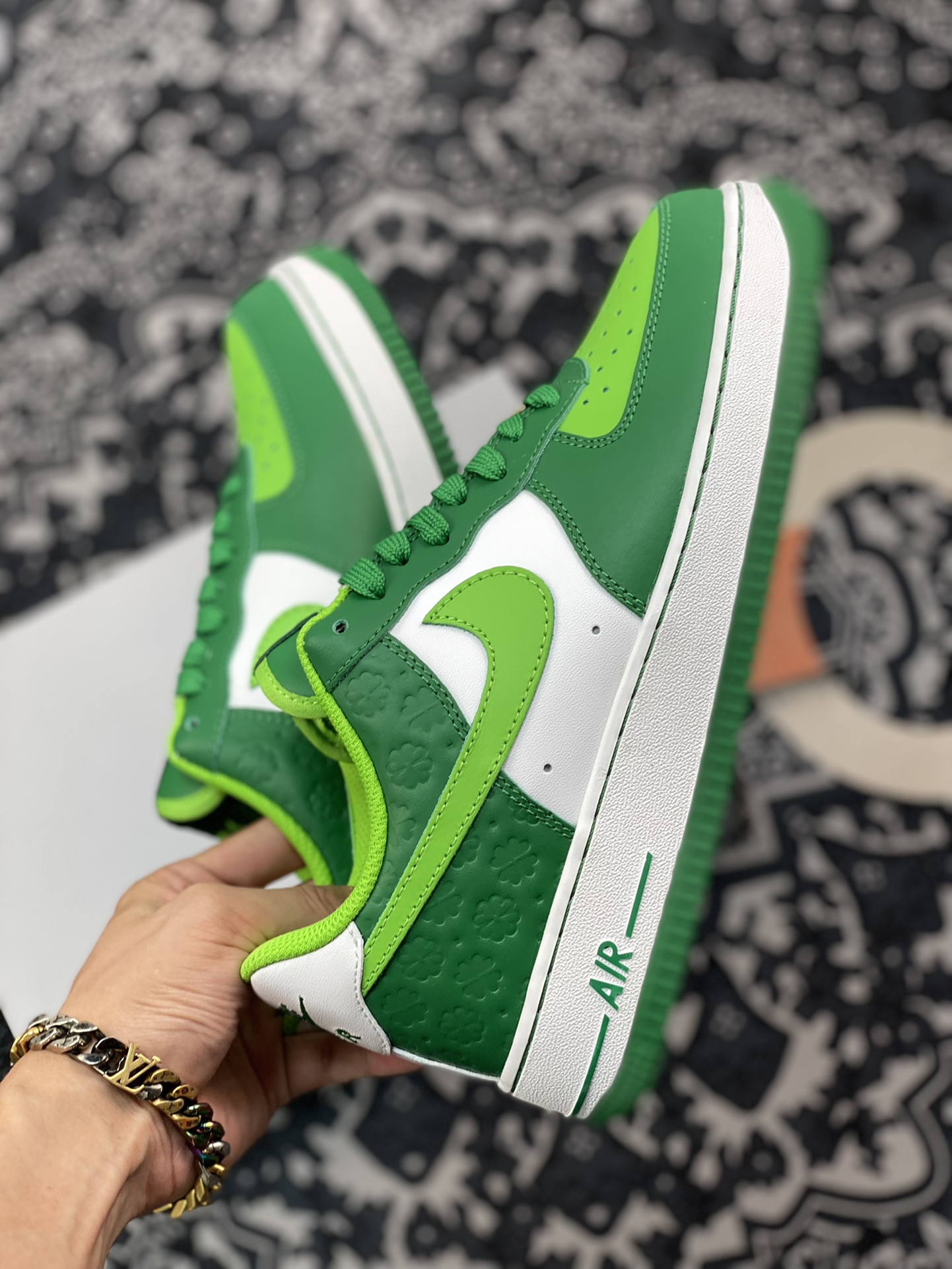 Nike Air Force 1 Low ’St. Patrick’s Day‘ Pine Green/Mean Green/White For Sale