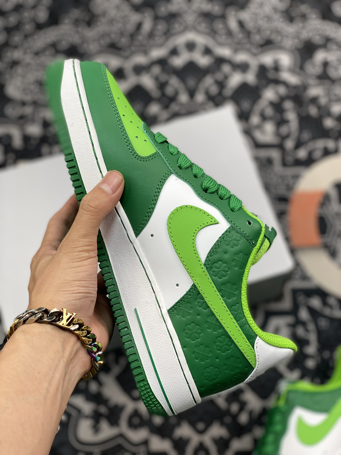 Nike Air Force 1 Low ’St. Patrick’s Day‘ Pine Green/Mean Green/White For Sale