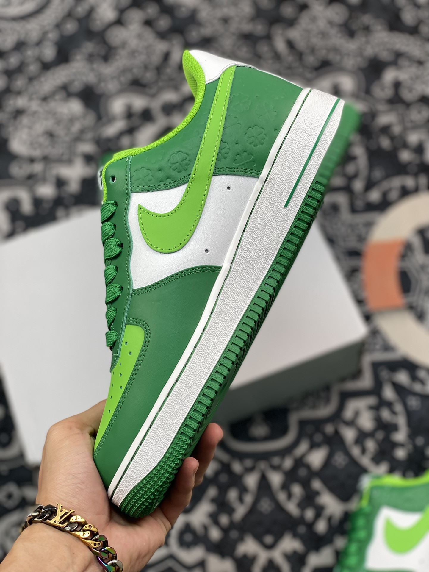 Nike Air Force 1 Low ’St. Patrick’s Day‘ Pine Green/Mean Green/White For Sale