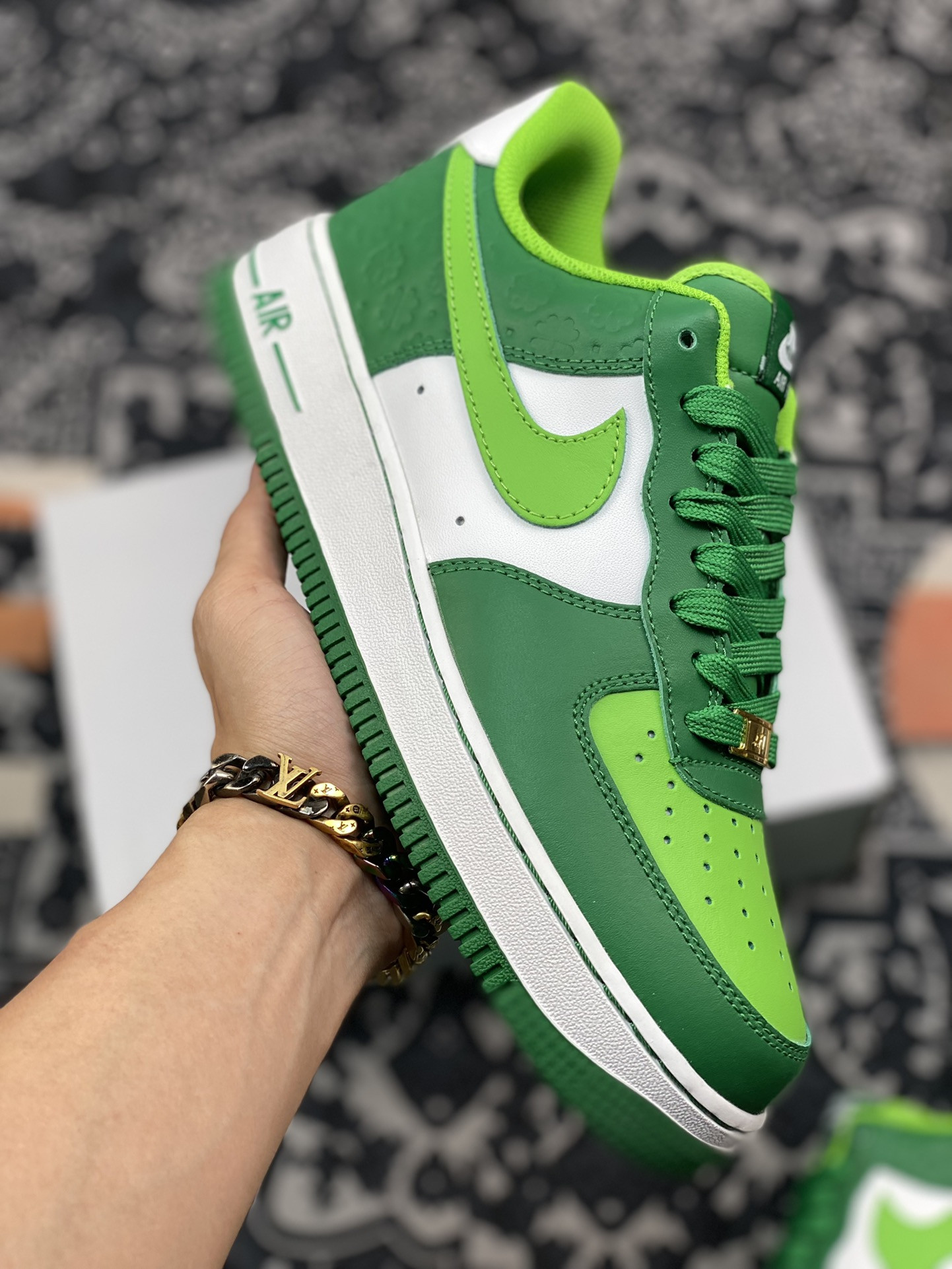 Nike Air Force 1 Low ’St. Patrick’s Day‘ Pine Green/Mean Green/White For Sale