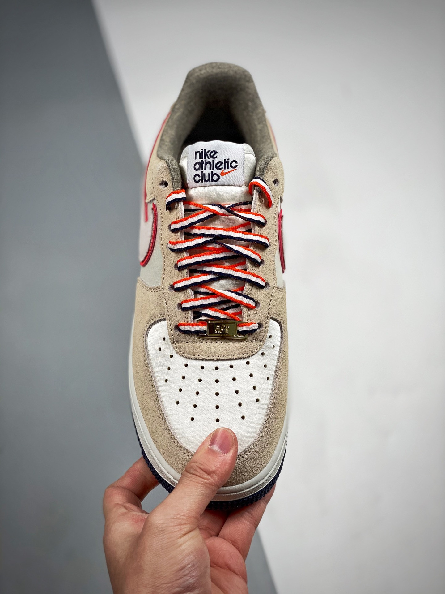 Nike Air Force 1 Low “Athletic Club” Khaki Orange For Sale