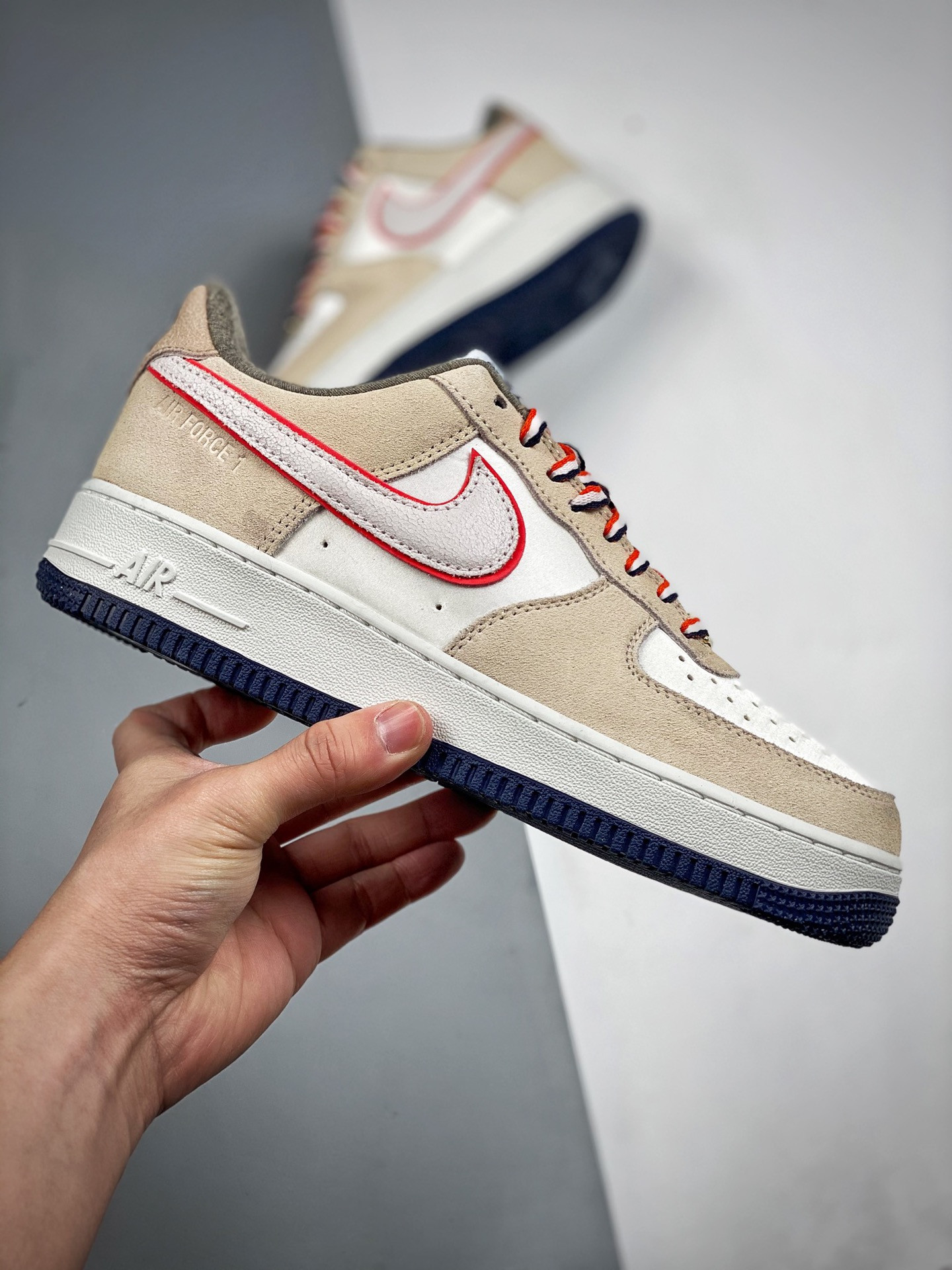 Nike Air Force 1 Low “Athletic Club” Khaki Orange For Sale