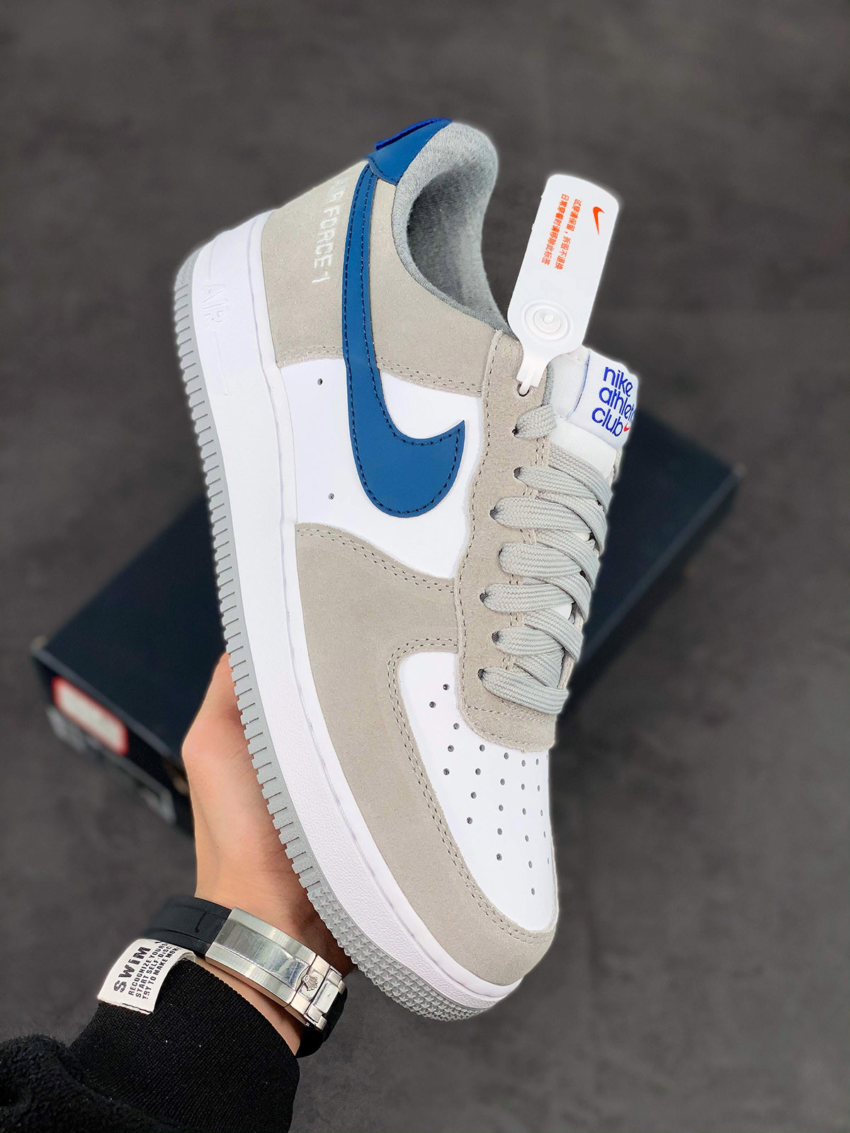 Nike Air Force 1 Low “Athletic Club” Light Smoke For Sale