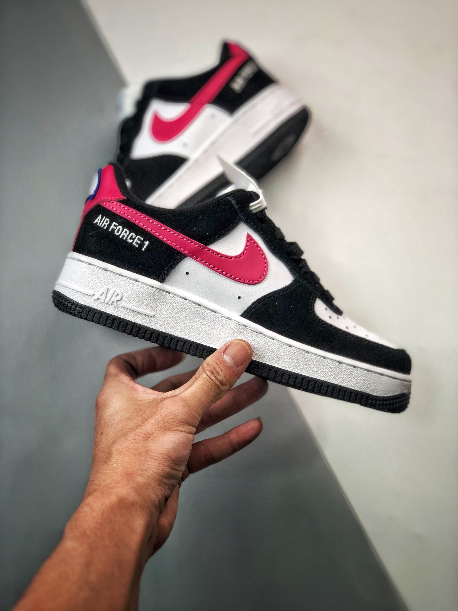 Nike Air Force 1 Low “Athletic Club” Off-Noir/Pink Prime/White For Sale
