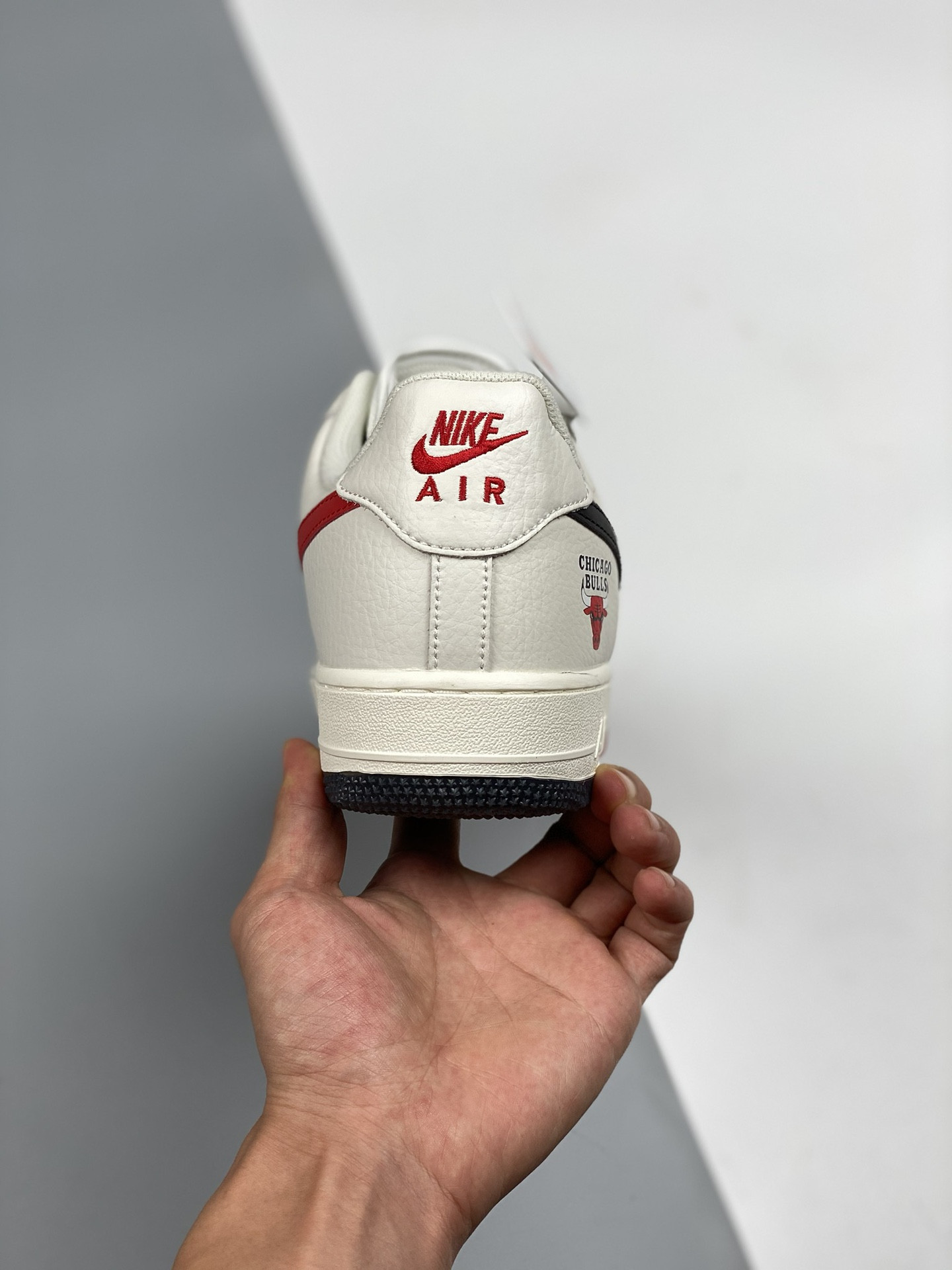 Nike Air Force 1 Low “Chicago Bulls” White Black Red For Sale