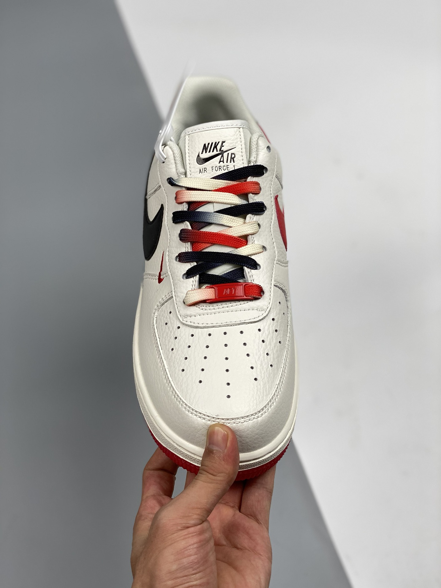 Nike Air Force 1 Low “Chicago Bulls” White Black Red For Sale